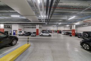 how to get out of a parking garage without paying