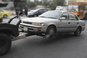 can police tow your car from your driveway