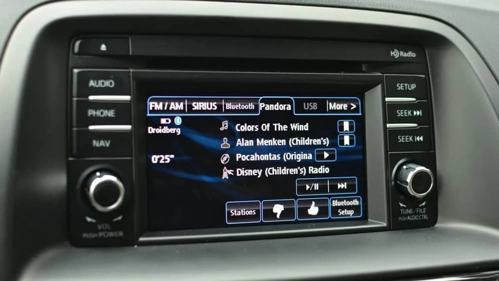 mazda cx-5 radio keeps rebooting