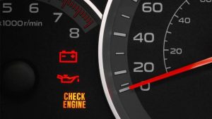 why does my oil pressure drop when i stop