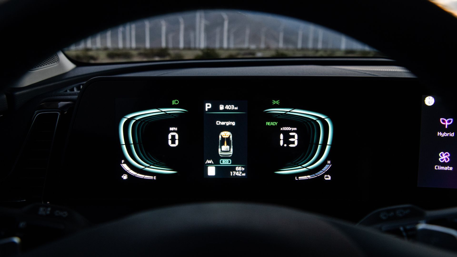 2023 - 2025 Kia Sportage Hybrid 5th Gen (NQ5) Digital Instrument Display