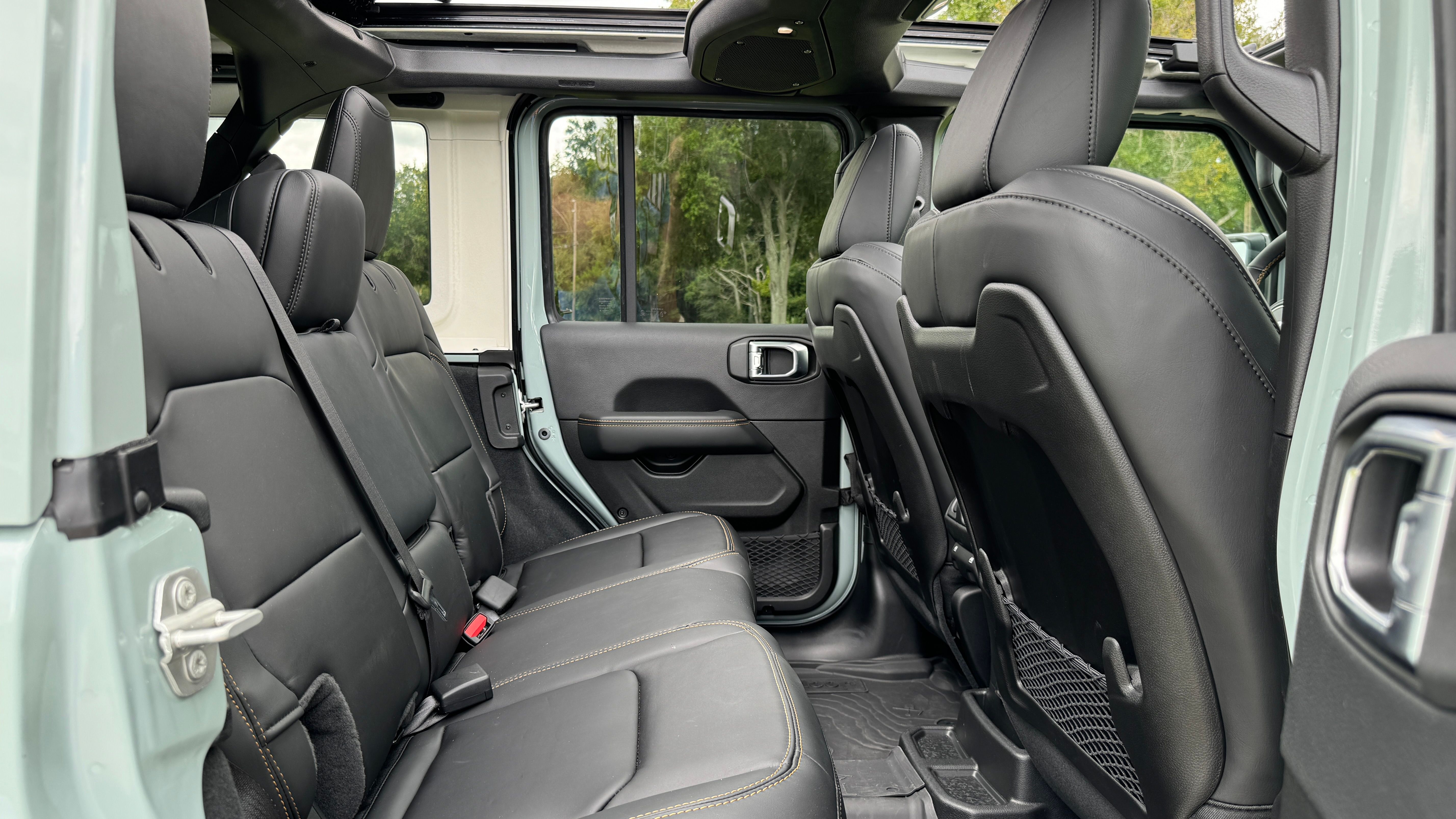 2024 Jeep Wrangler Rubicon 392 Final Edition rear seats