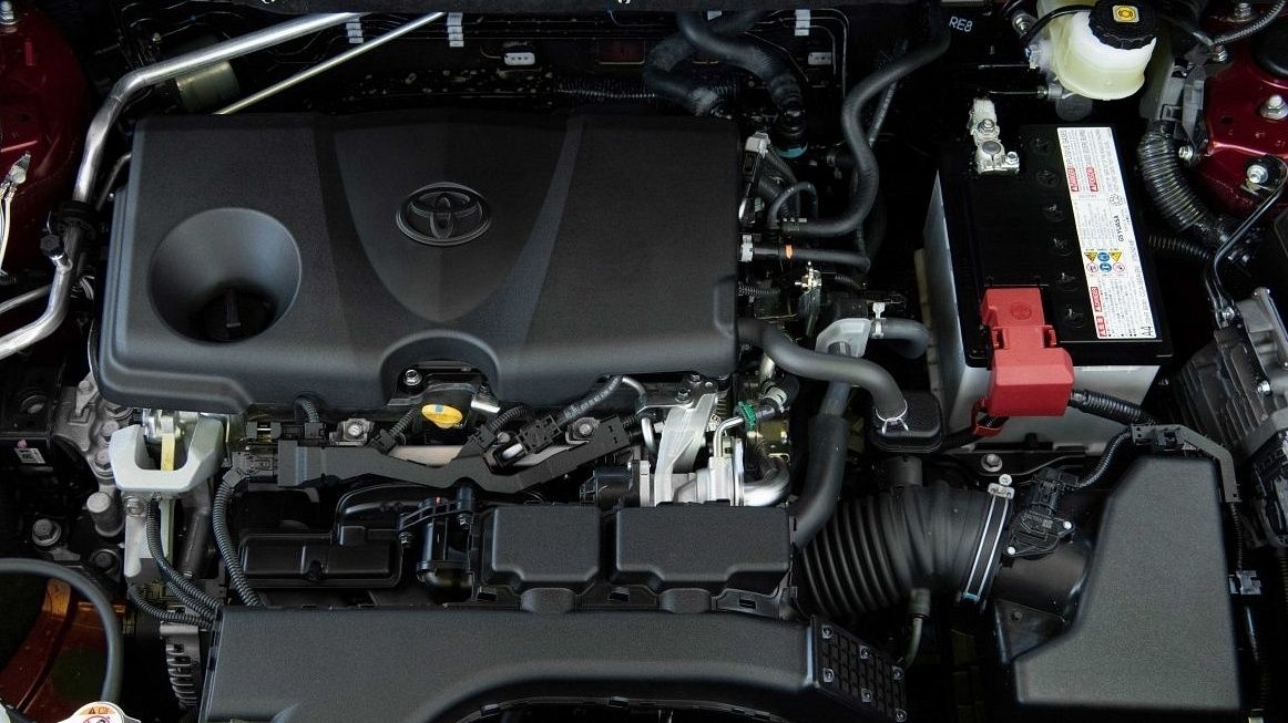 2024 RAV4 Engine Bay and battery