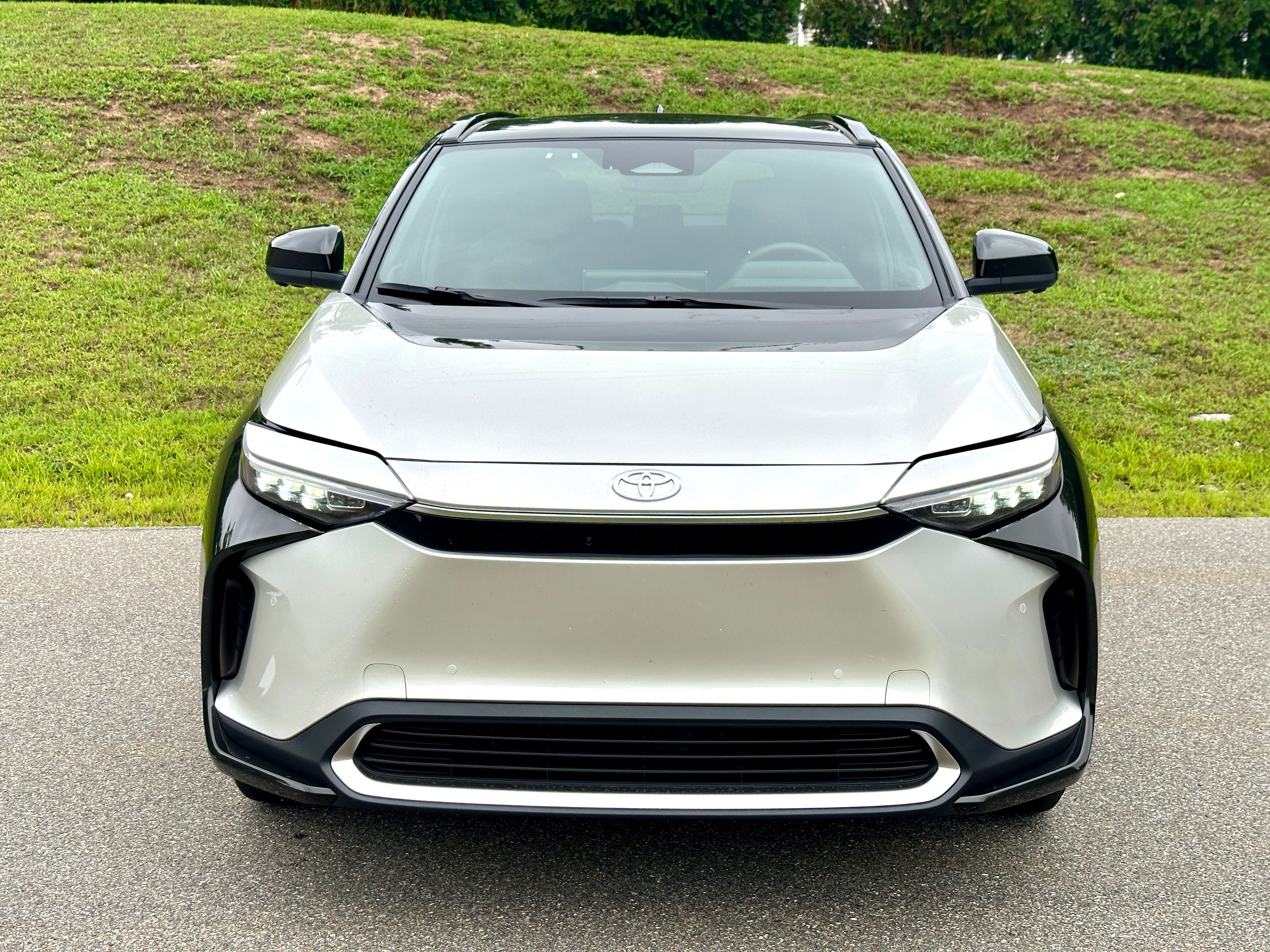 The front view of the 2024 Toyota bZ4X
