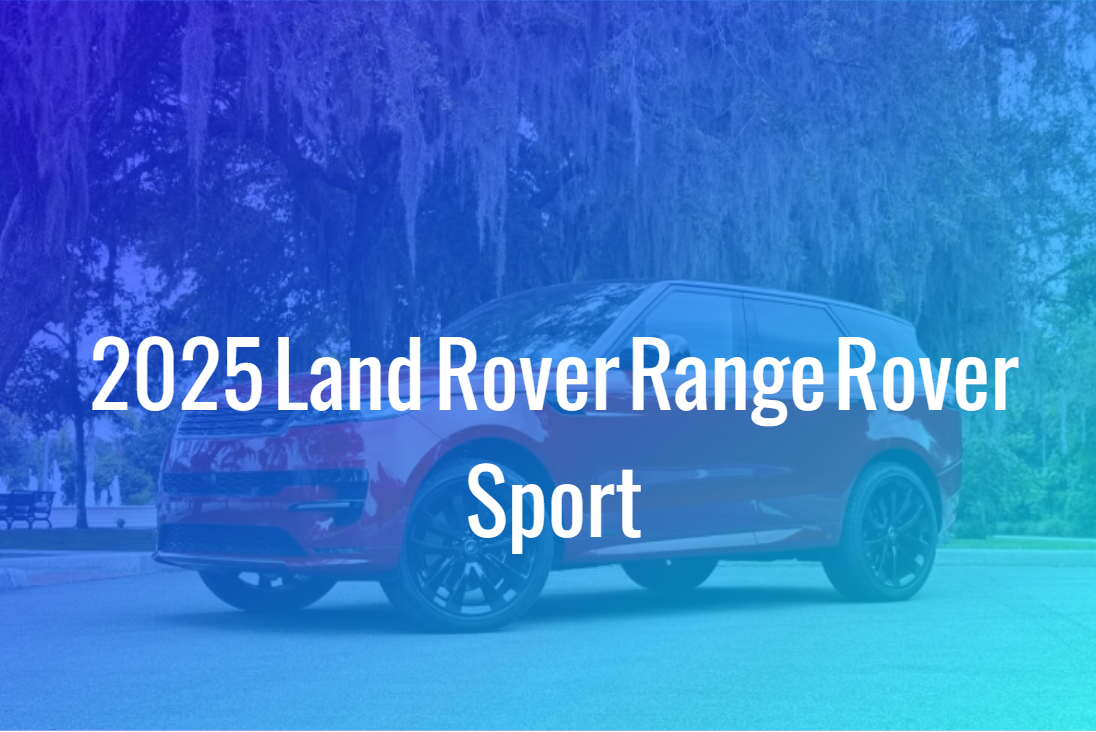 2025 Land Rover Range Rover Sport