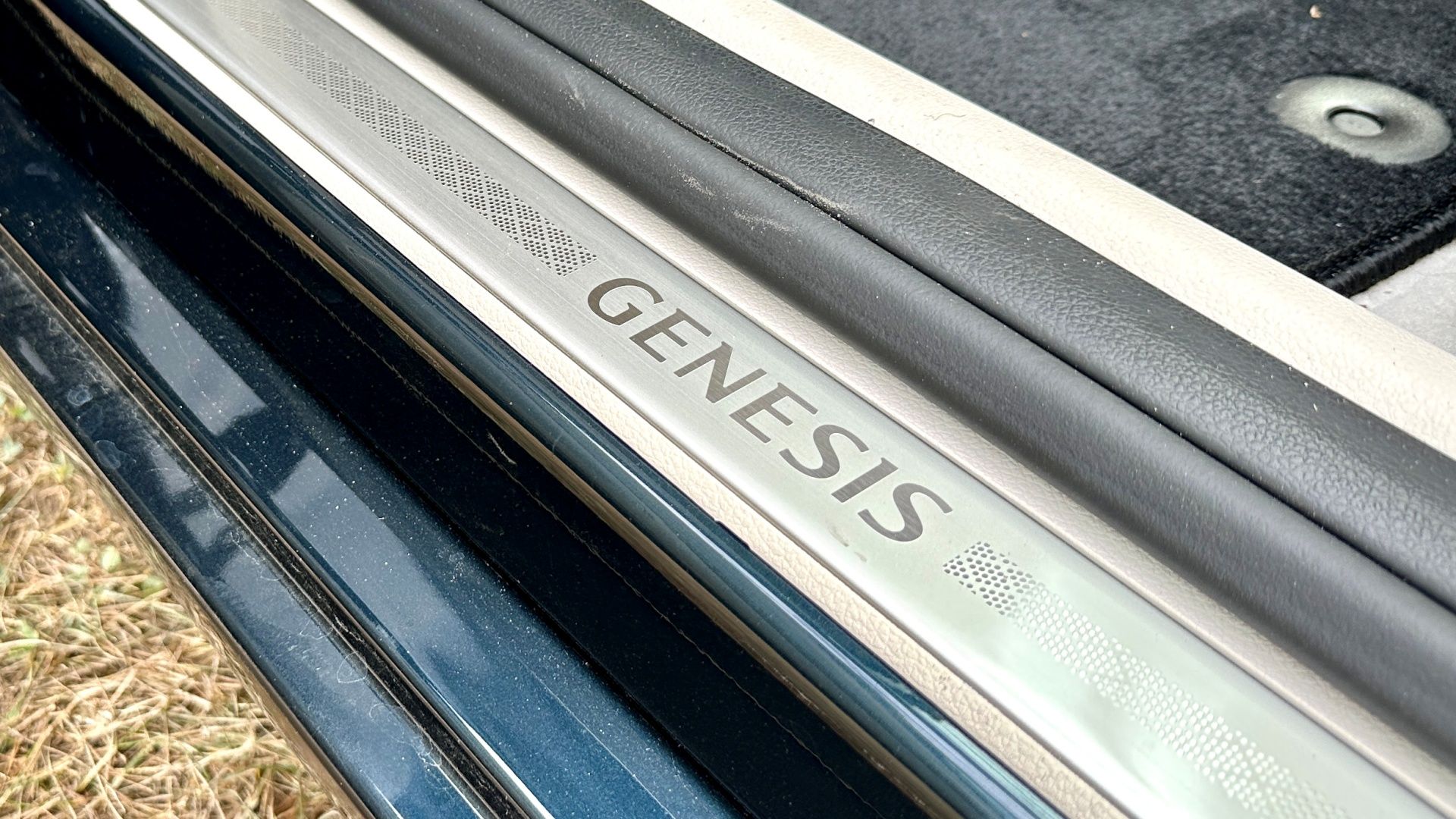 2025-genesis-g80-door-sill-1 The 2025 Genesis G80 door sill