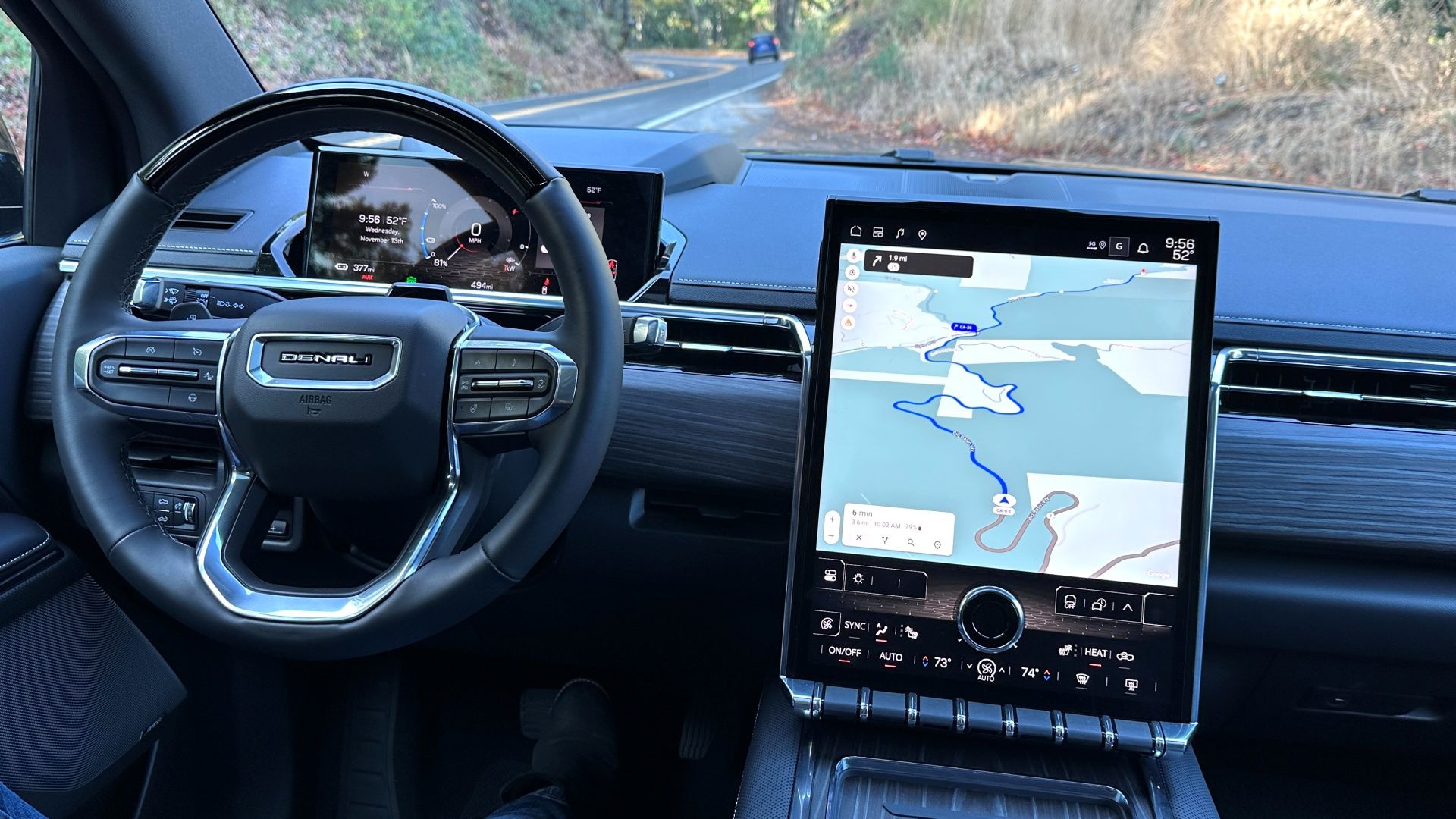 2025-gmc-sierra-ev-18 2025 GMC Sierra EV infotainment screen