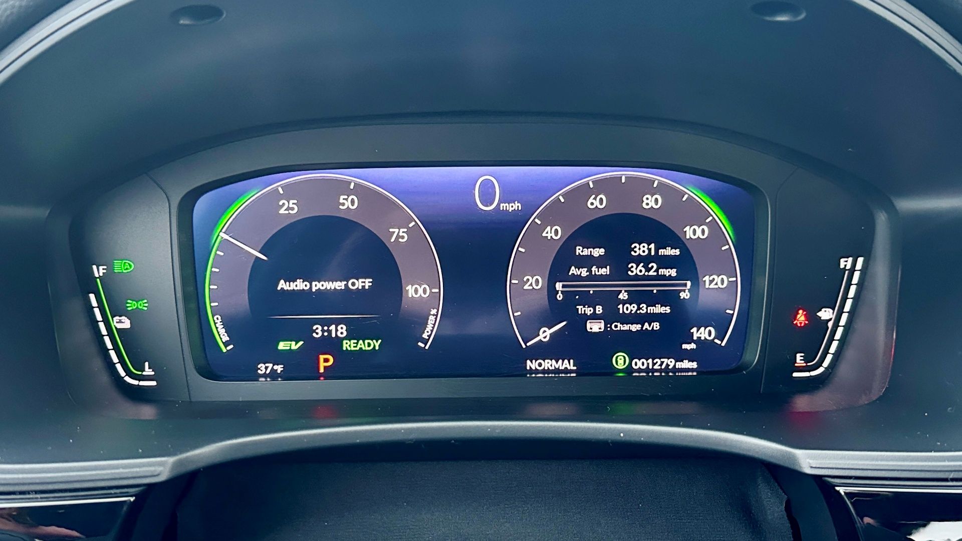 2025 Honda Civic Hybrid instgrument cluster