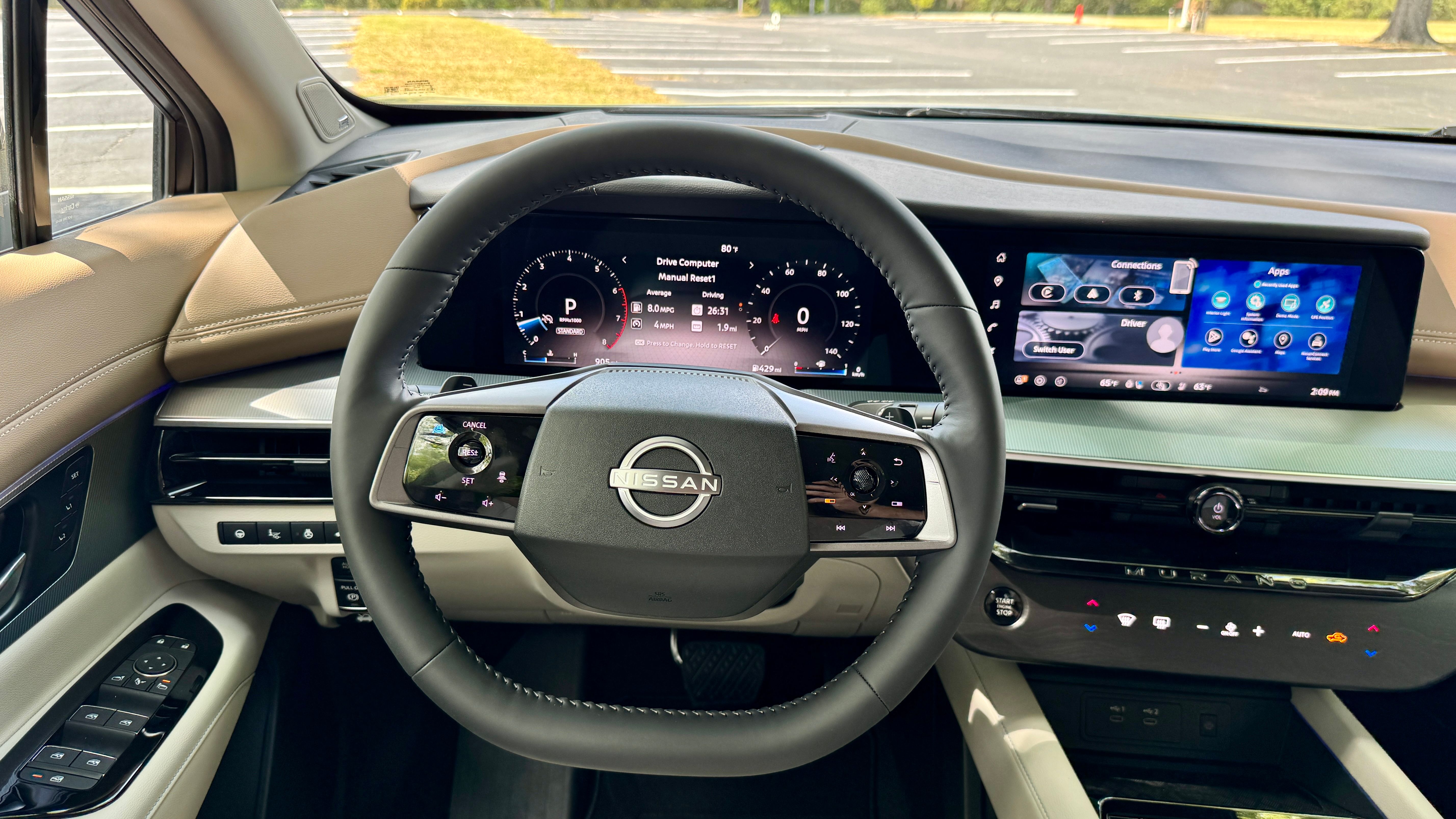 2025-nissan-murano17-1 2025 Nissan Murano steering wheel