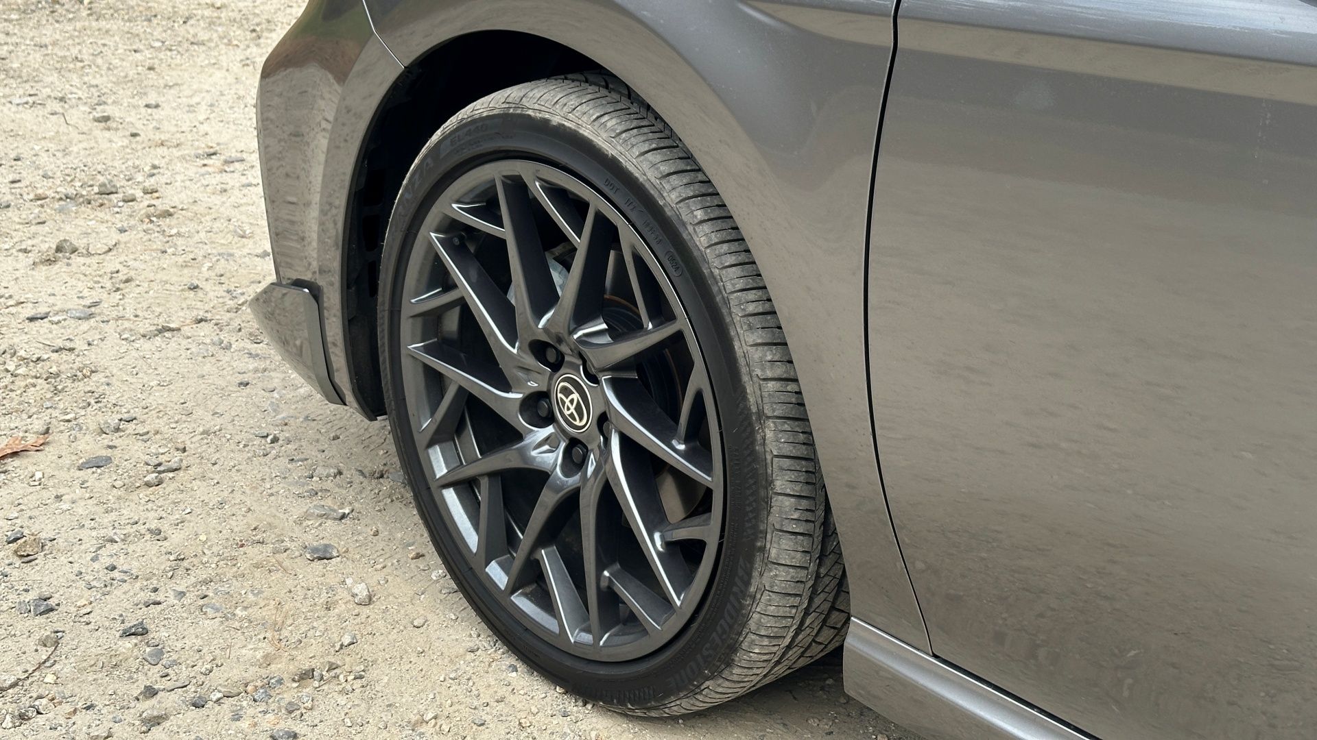 2025 Toyota Camry front wheel