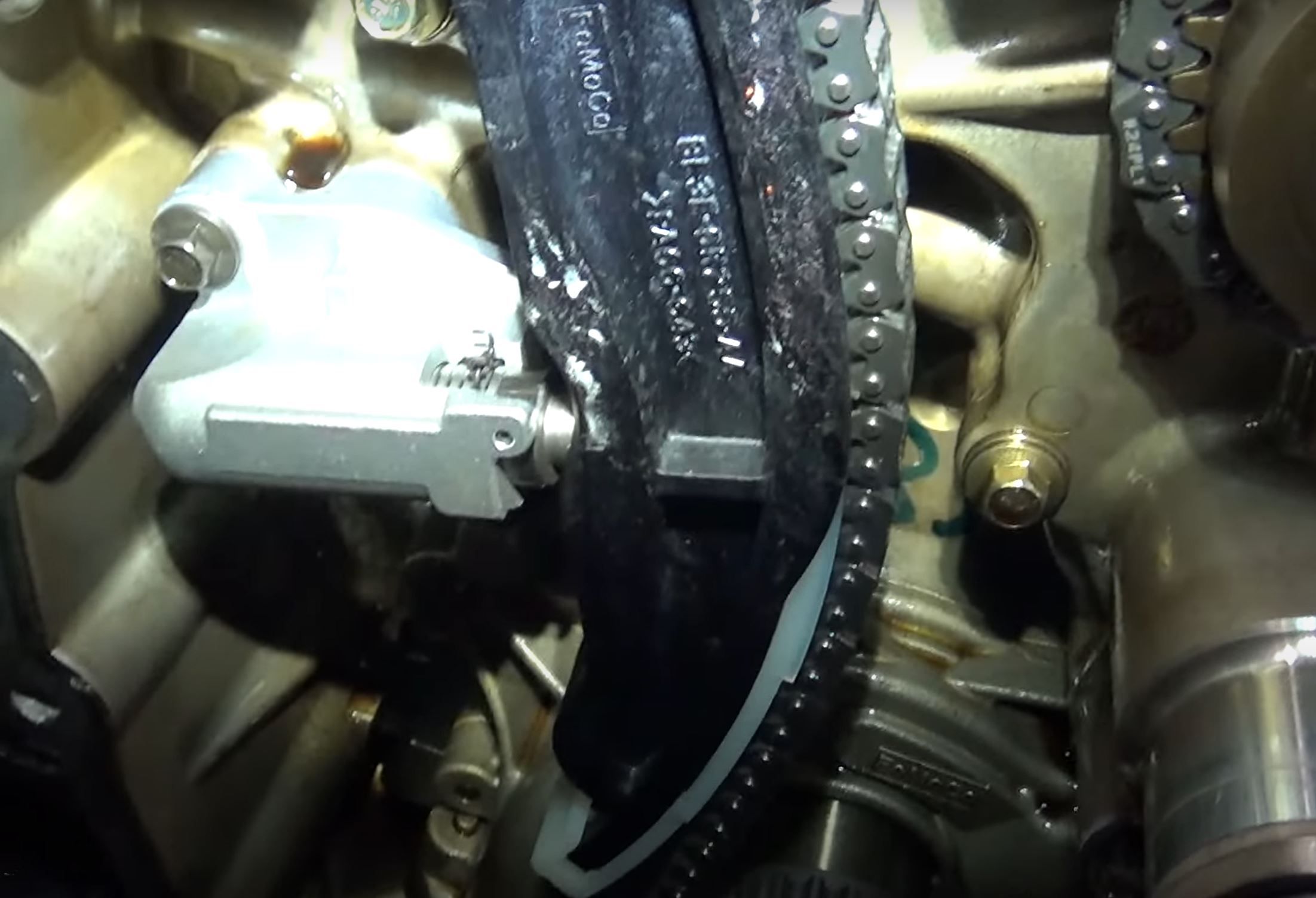 3-5l-ecoboost-chain-tensioner-piston-compressed-rain-city-wrench-youtube 3.5L Ecoboost chain tensioner piston compressed