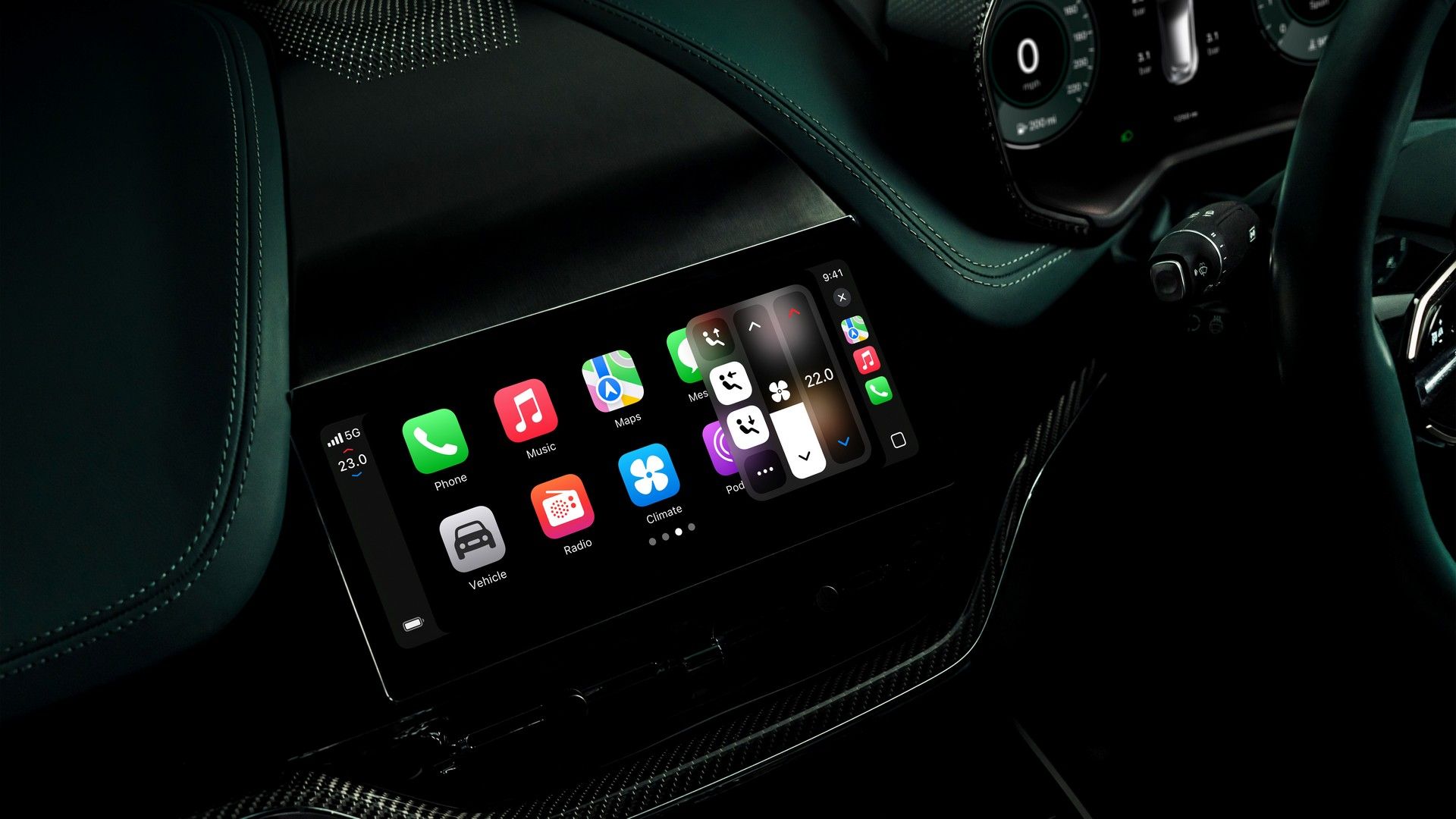 Aston Martin Apple CarPlay Ultra