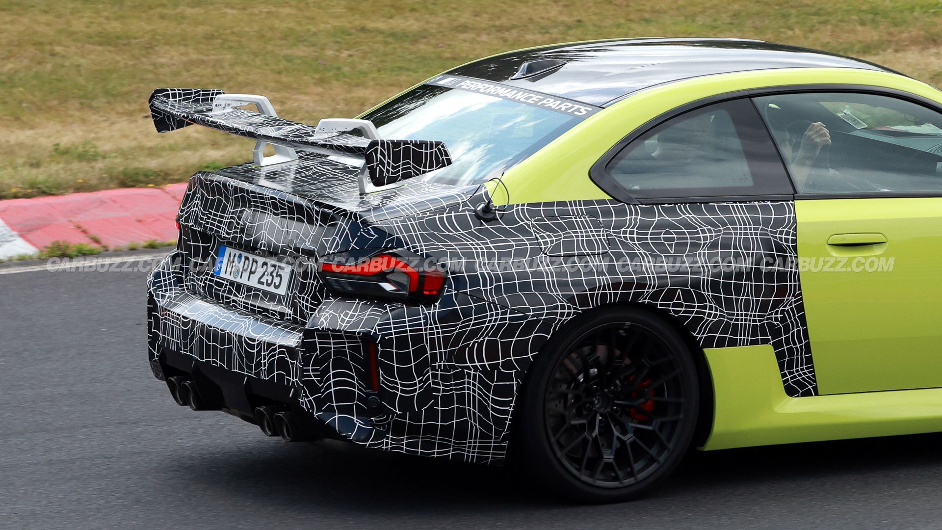 BMW M2 Track Package. Nurburgring Spy Shots-9