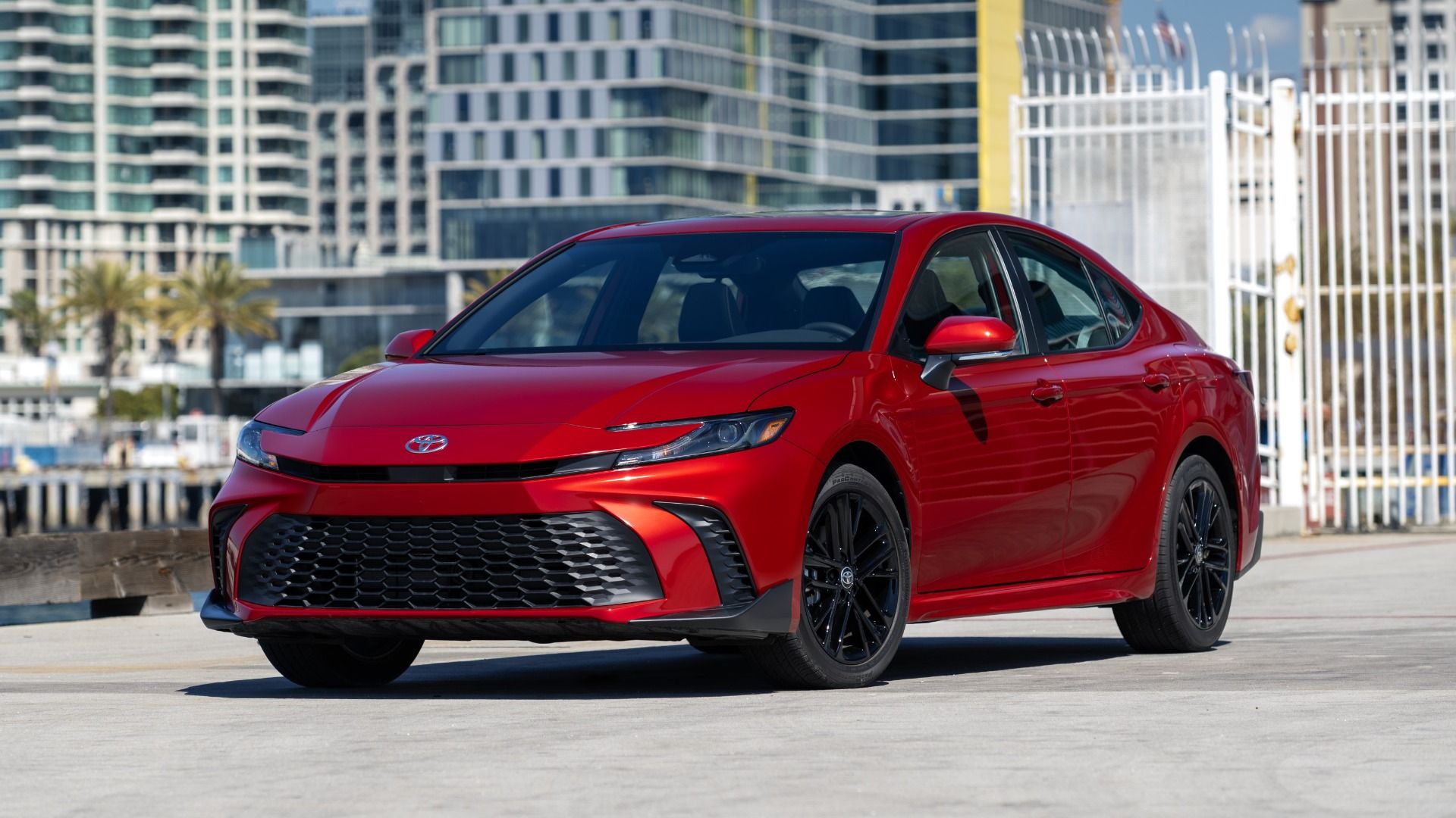 2025 Camry SE AWD SupersonicRed
