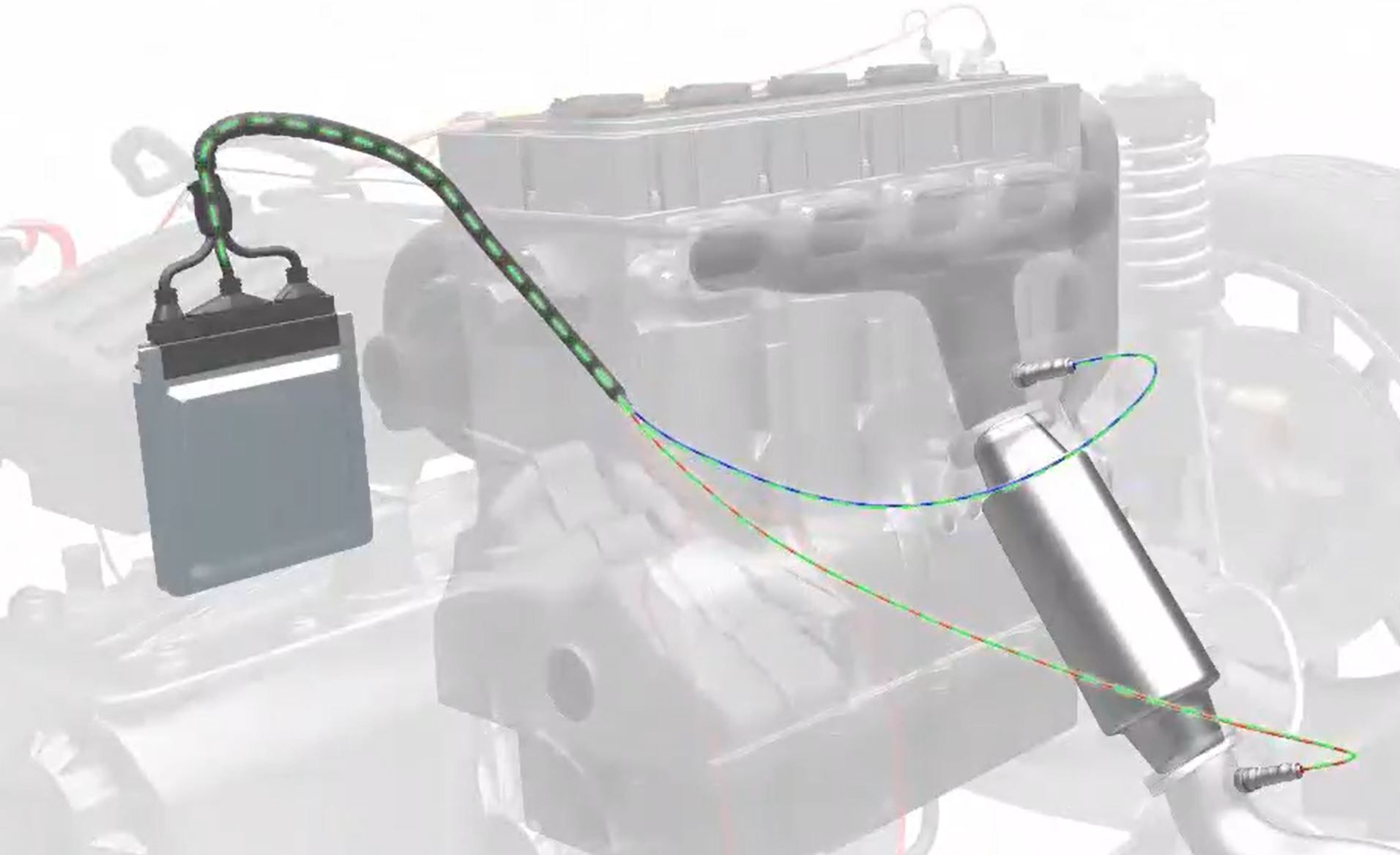 ECU monitoring exhaust