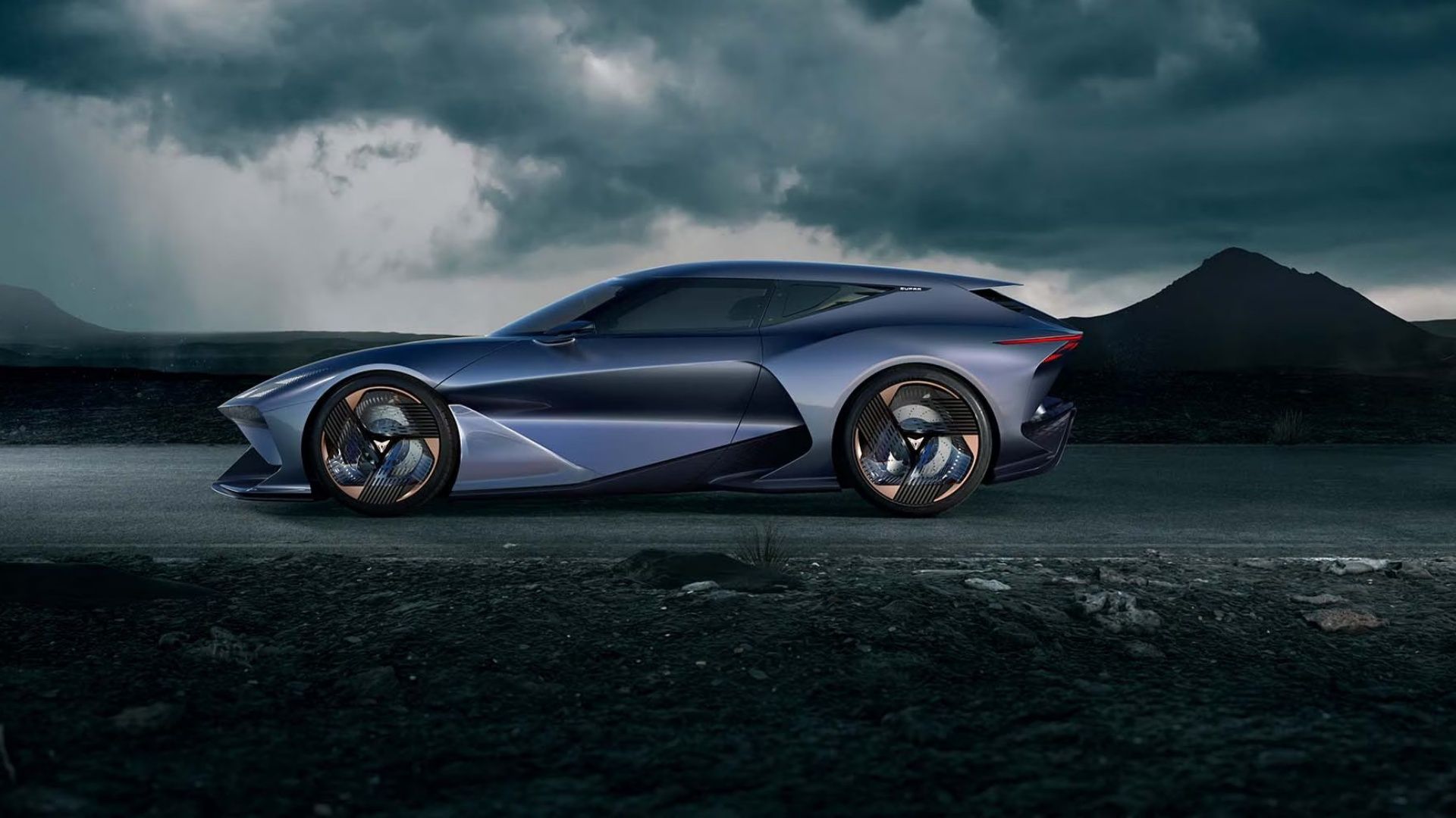 Cupra DarkRebel Concept side
