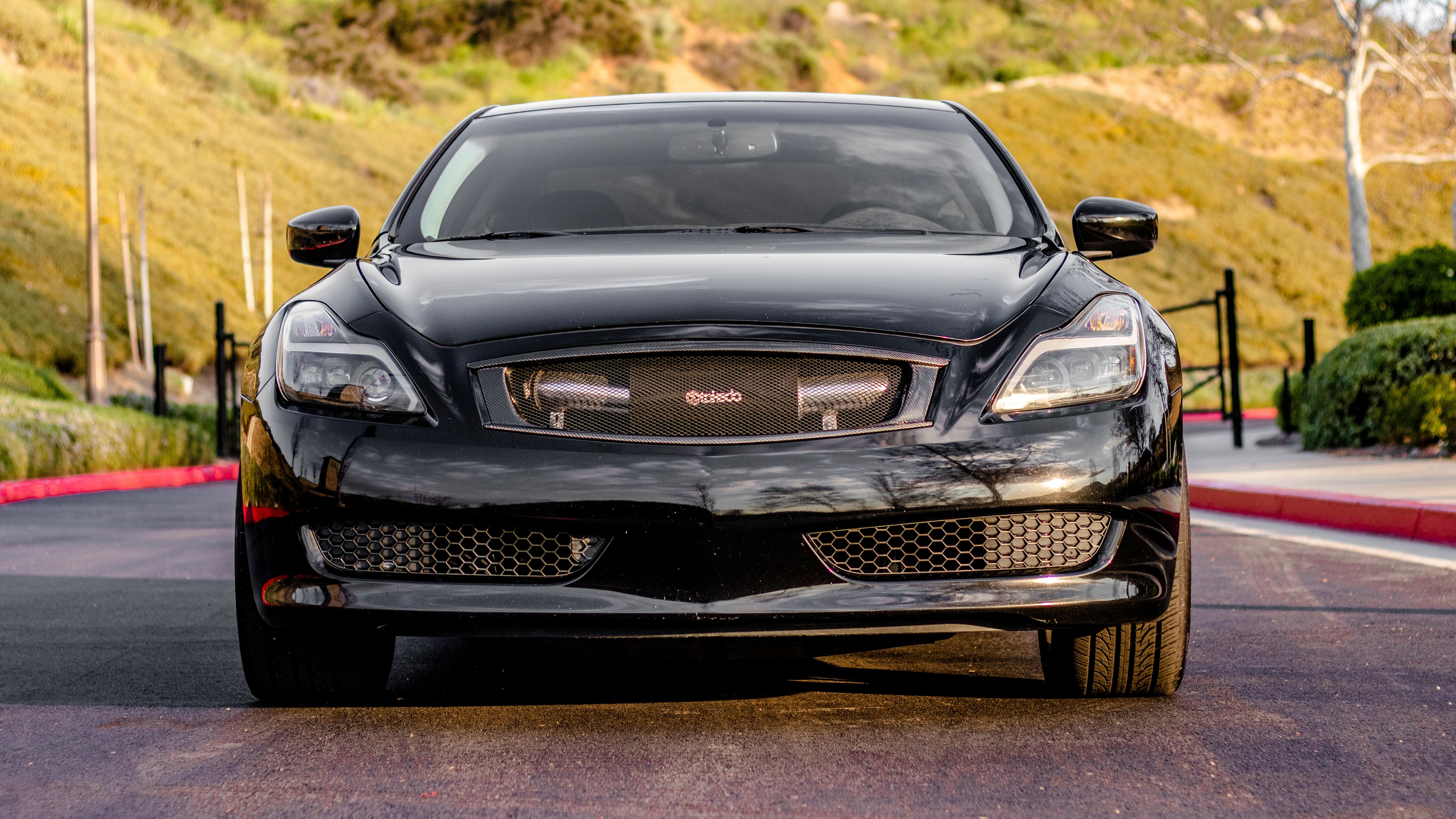 front-view-of-2008-infiniti-g37-coupe Front view of 2008 Infiniti G37 Coupe