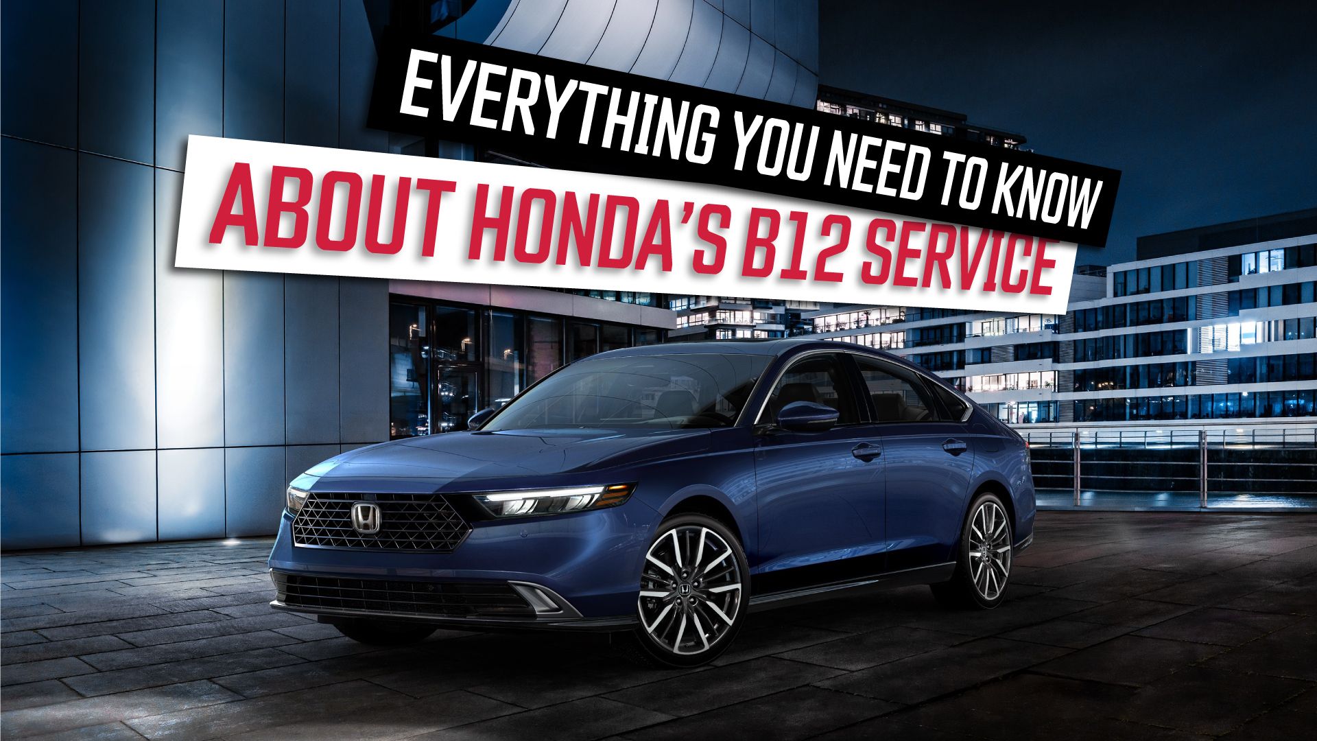 Honda--B12-Service