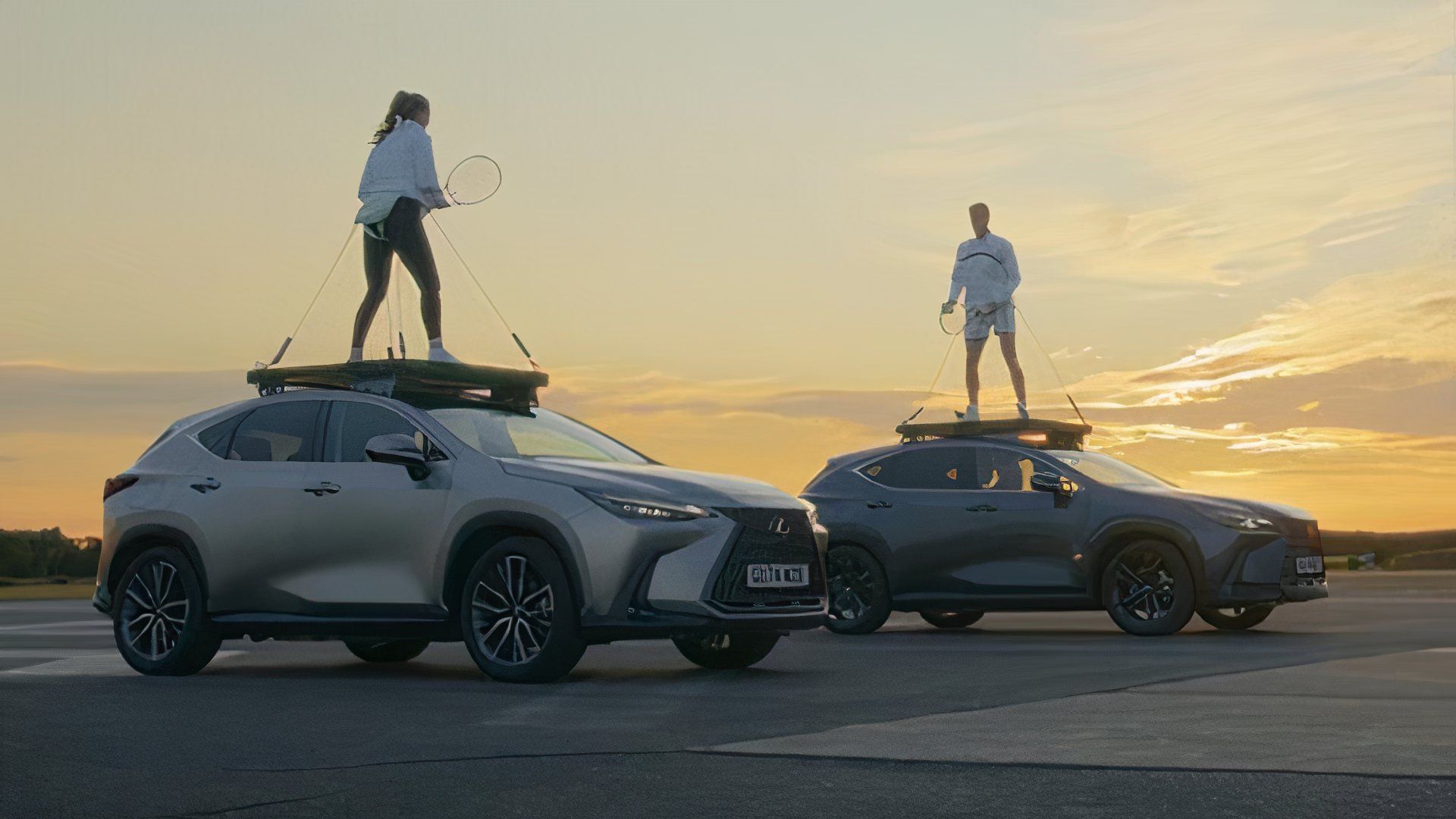 Lexus NX World Record tennis-5