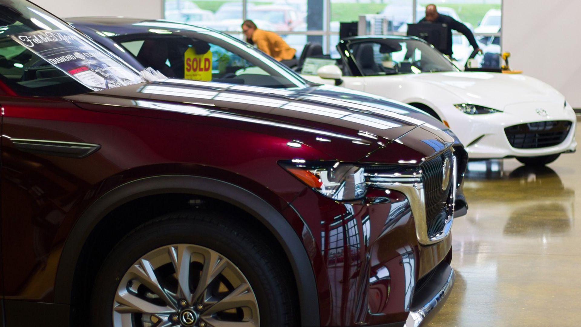 Mazda showroom
