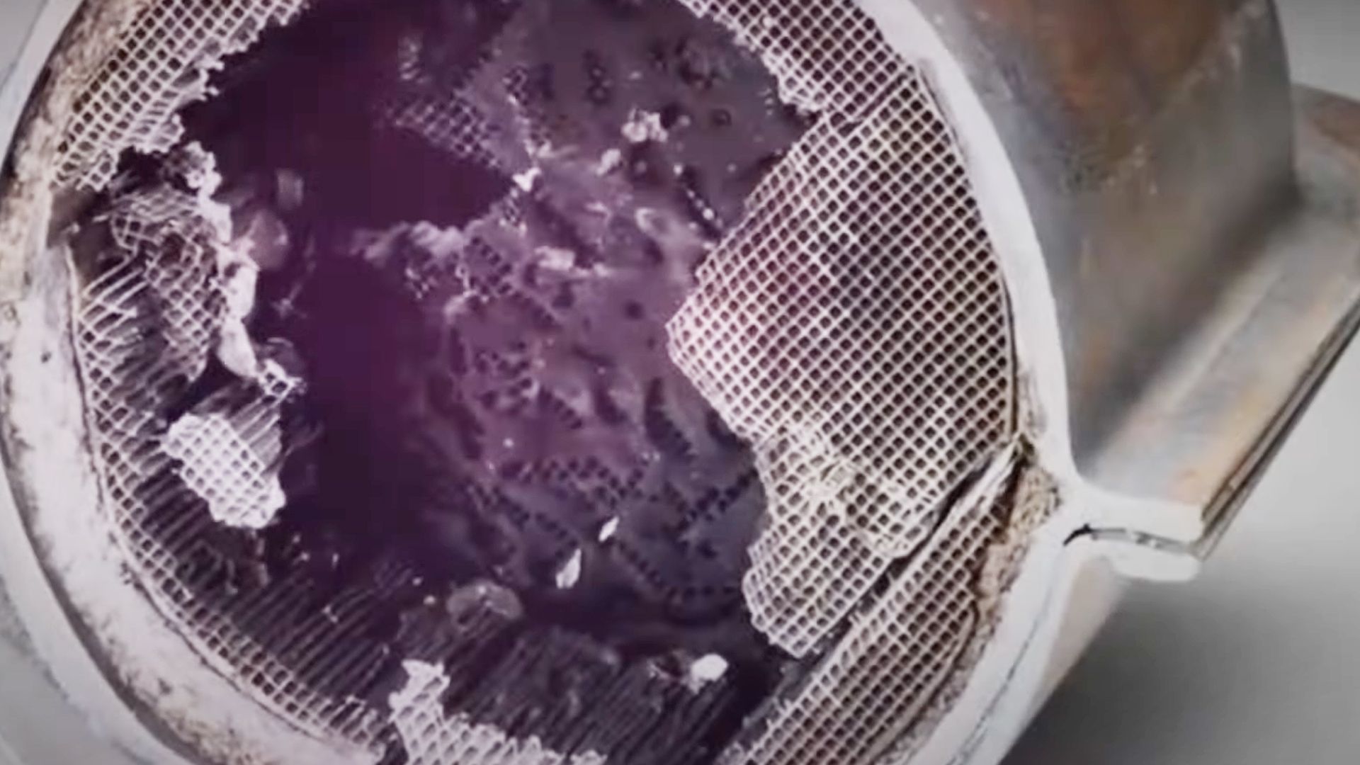 Melted catalyst