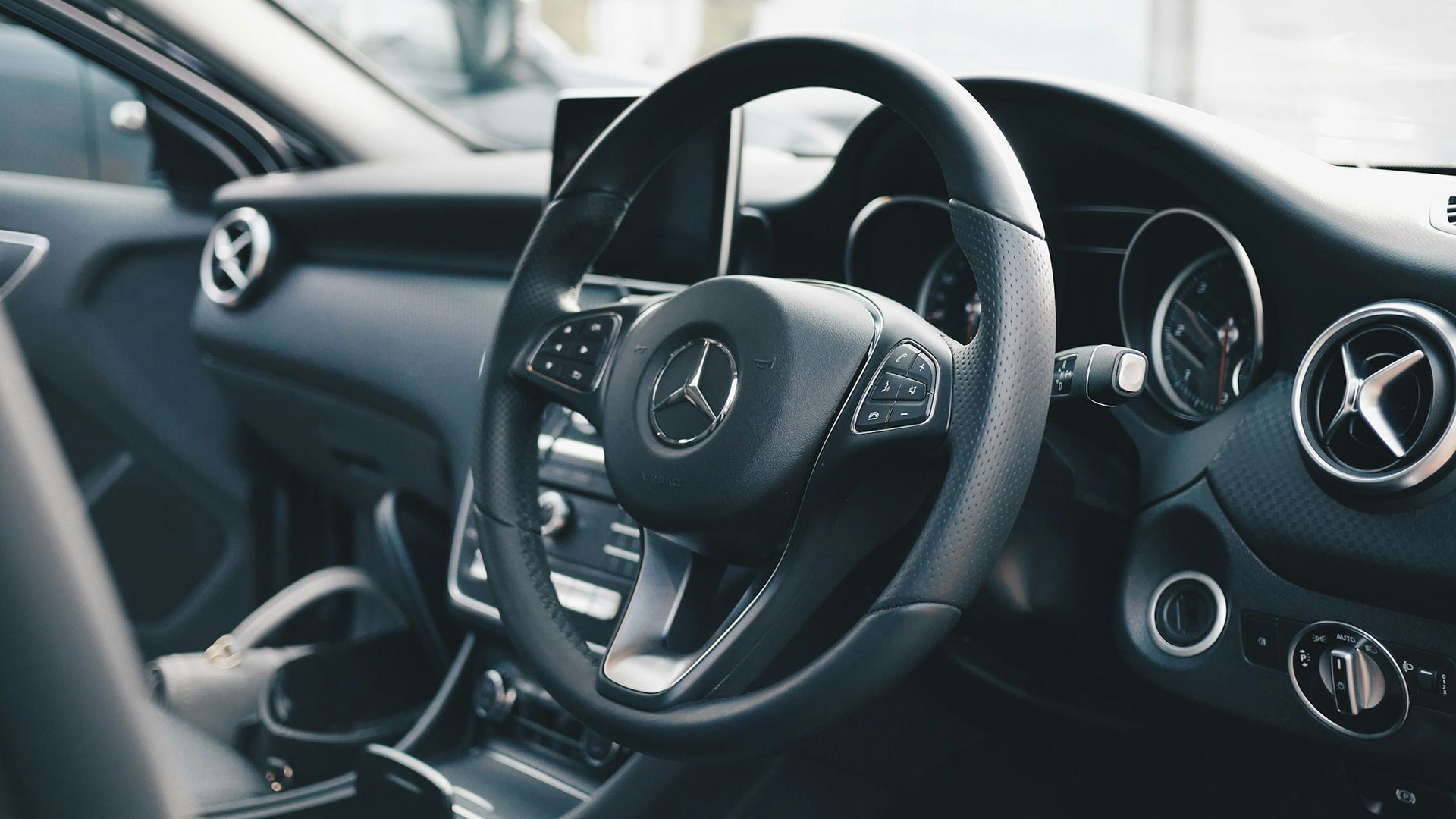 Mercedes-Benz steering wheel