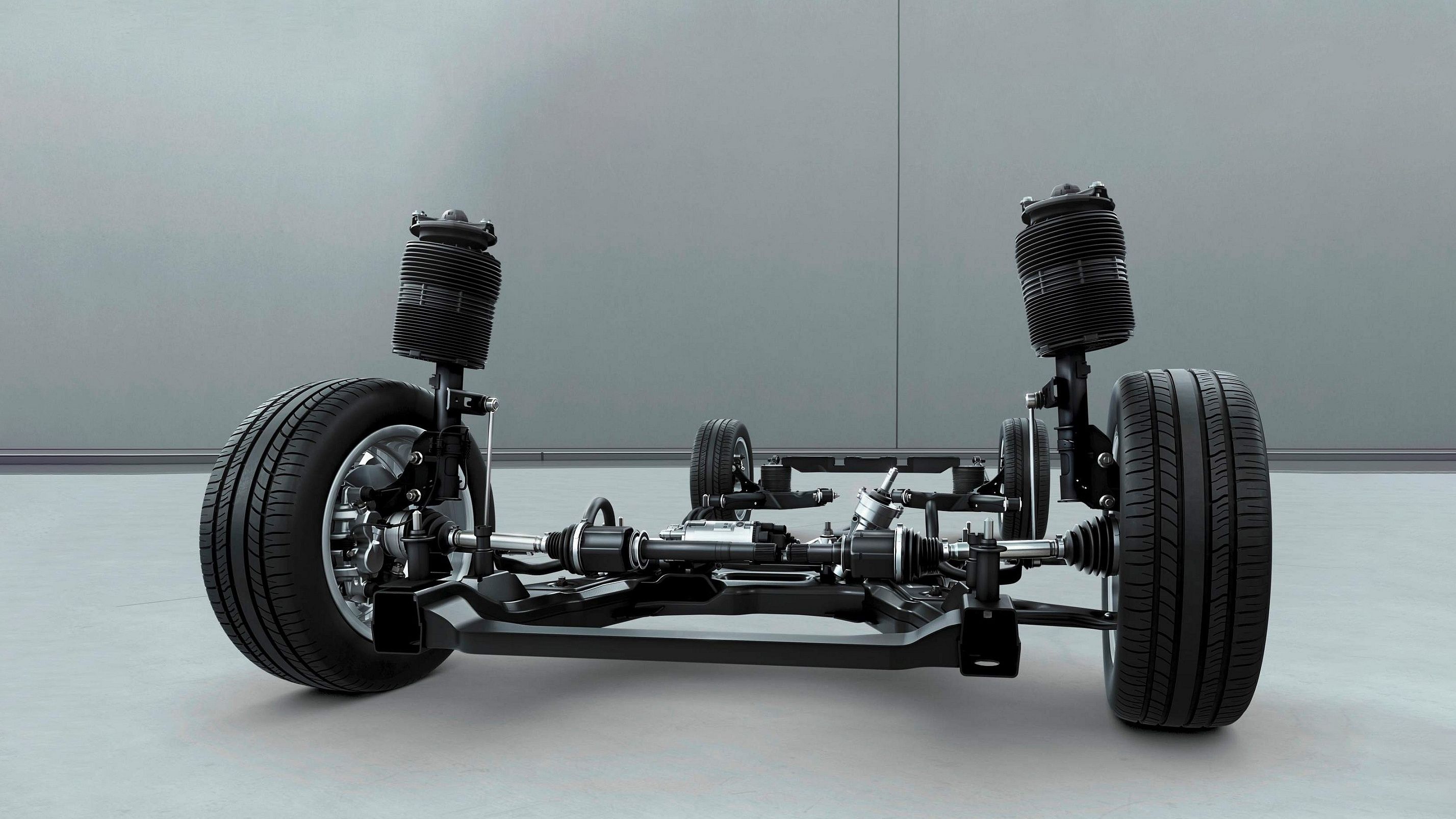 mercedes-benz Mercedes-Benz, strut suspension, air suspension