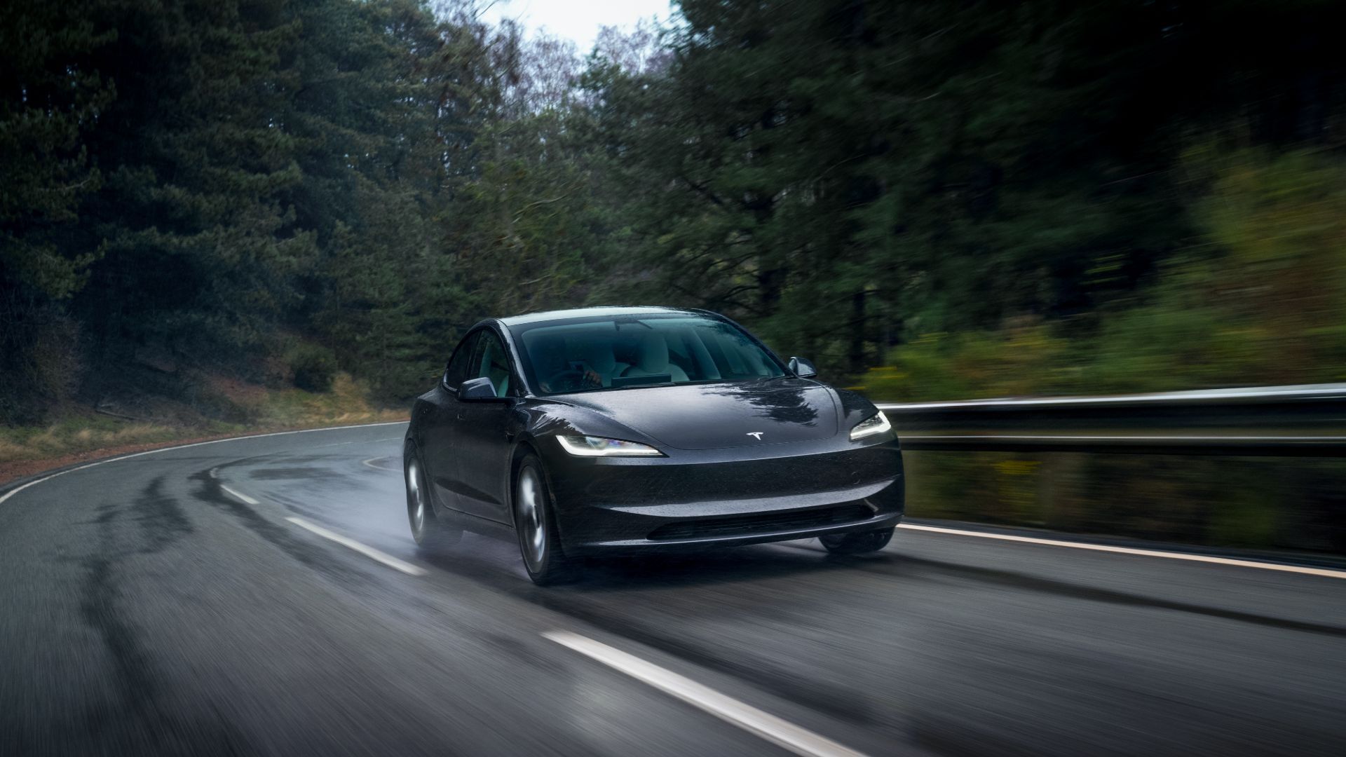 2024 Tesla Model 3 front quarter