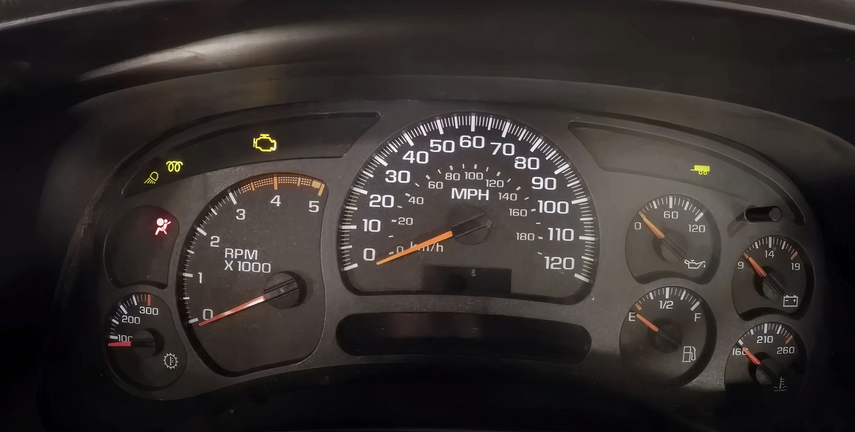 p0650-instrument-cluster Gauge cluster