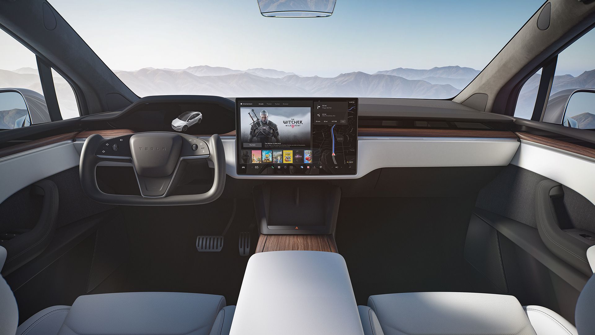 Tesla Model X interior