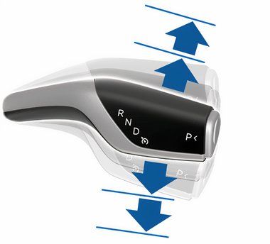 Tesla Model Y shift stalk