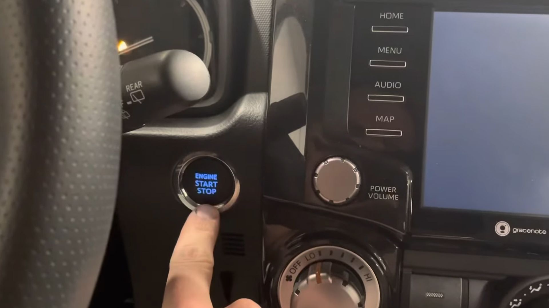 Toyota 4Runner start button