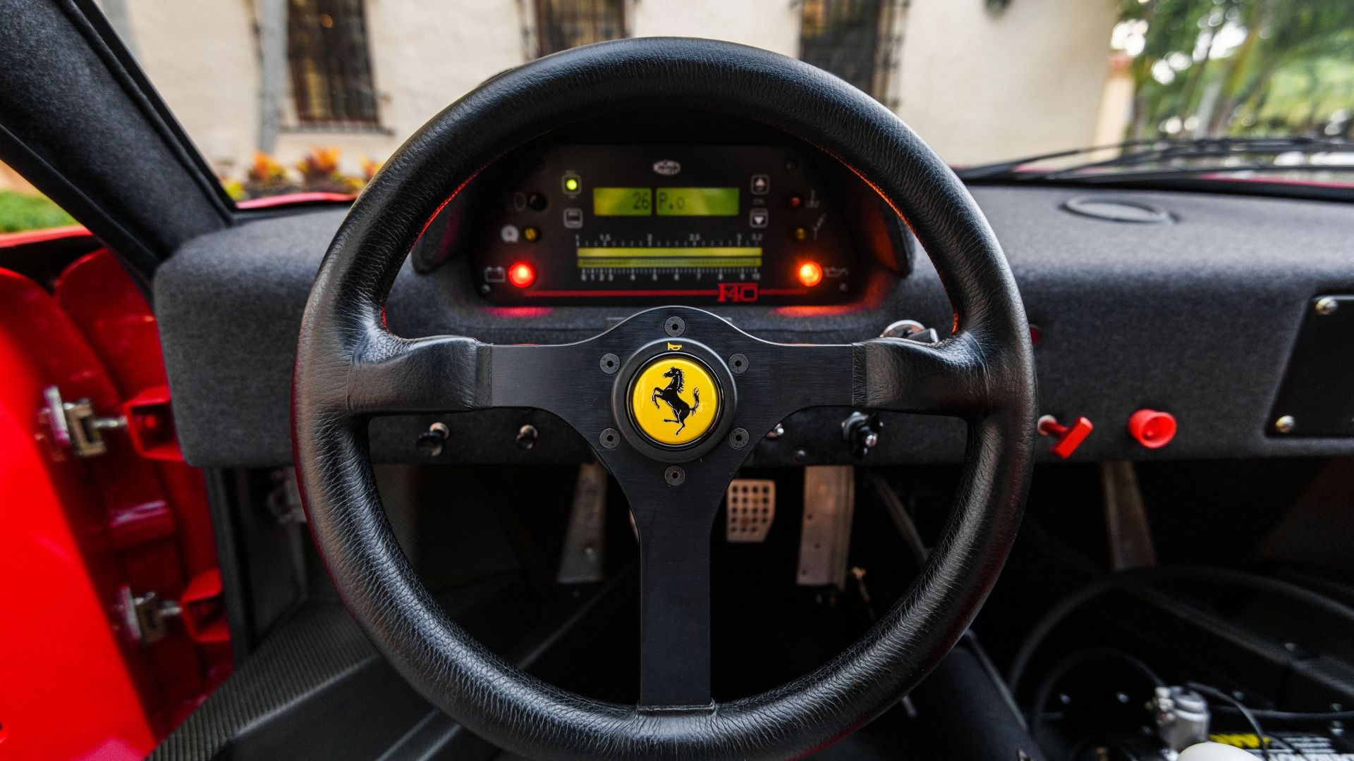 1993 Ferrari F40 LM by Michelotto Steering Wheel