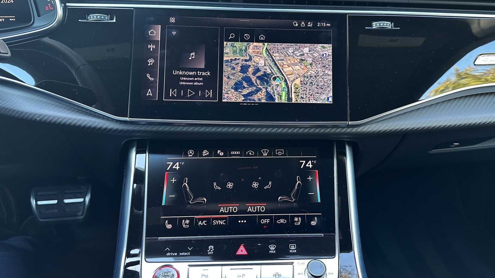 2024 Audi SQ8 infotainment