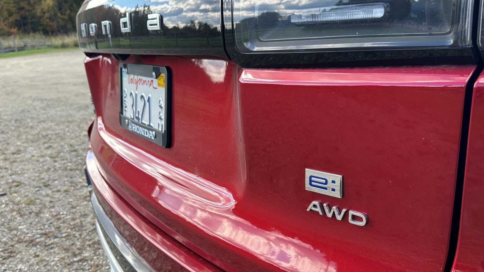 The 2024 Honda Prologue awd badge