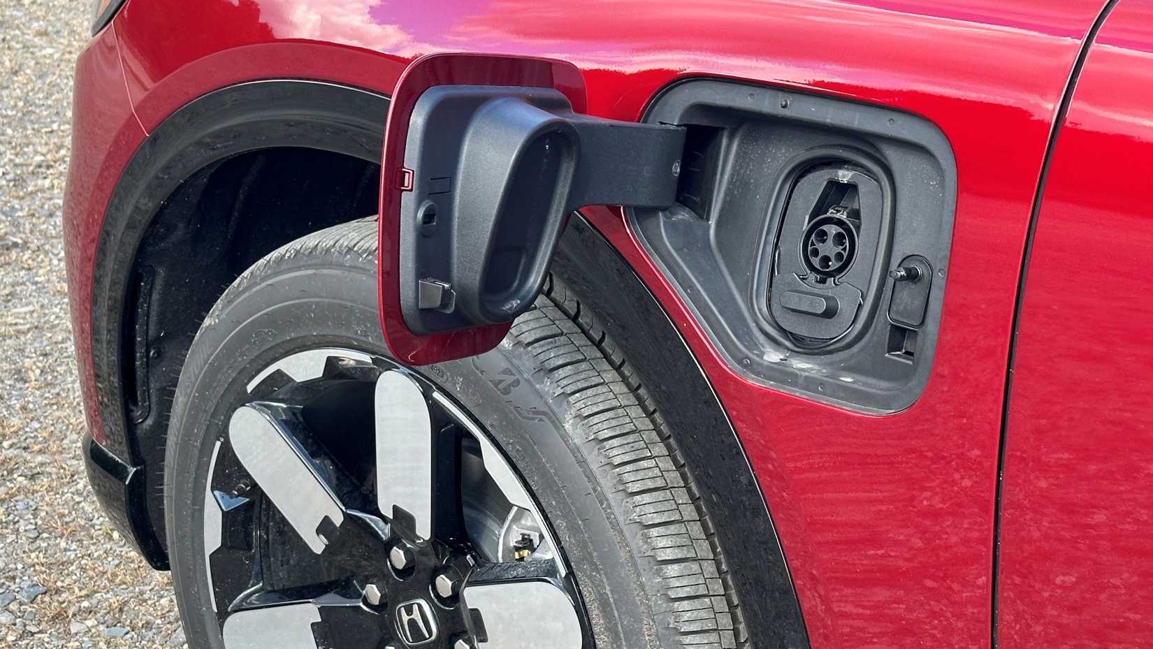 The 2024 Honda Prologue charging port