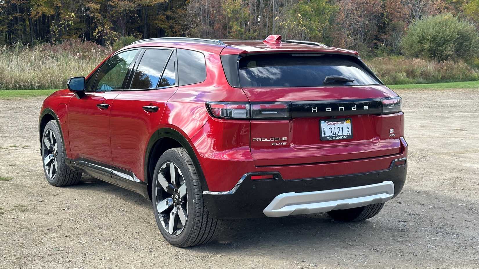 The 2024 Honda Prologue rear quarter