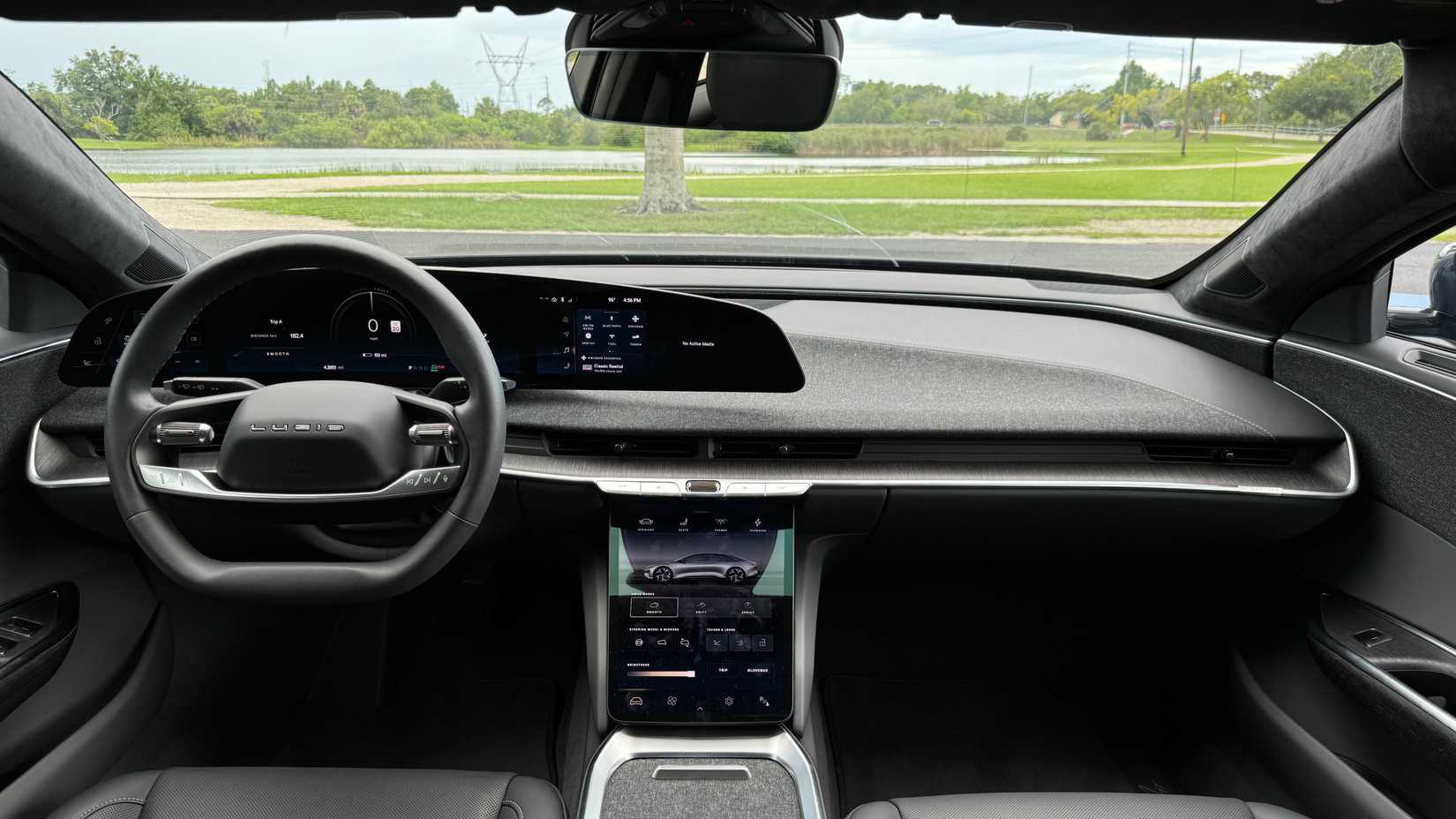2024 Lucid Air Pure dashboard