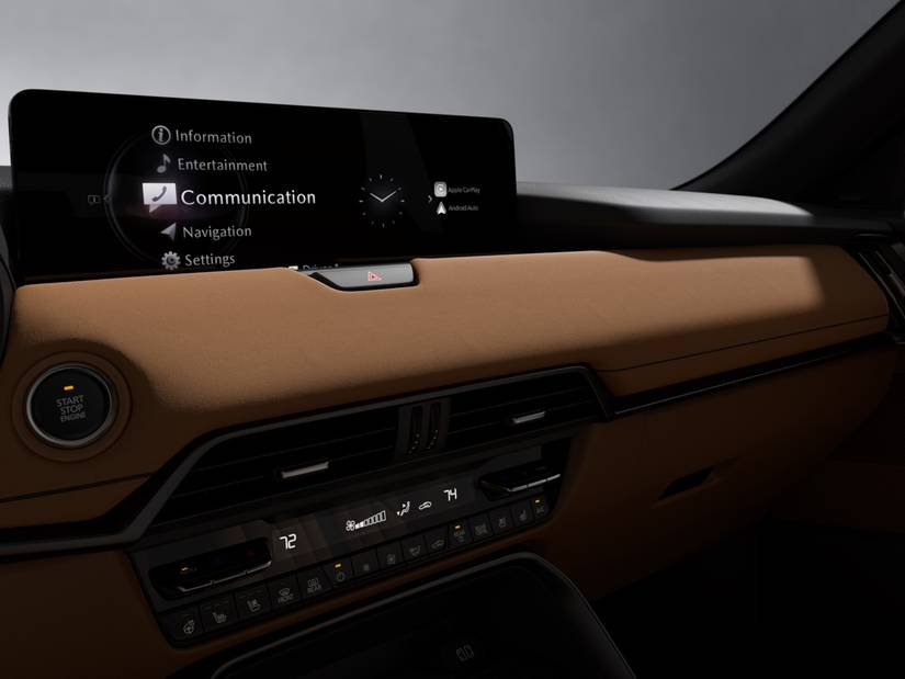 2025 Mazda CX-70 Infotainment Screen