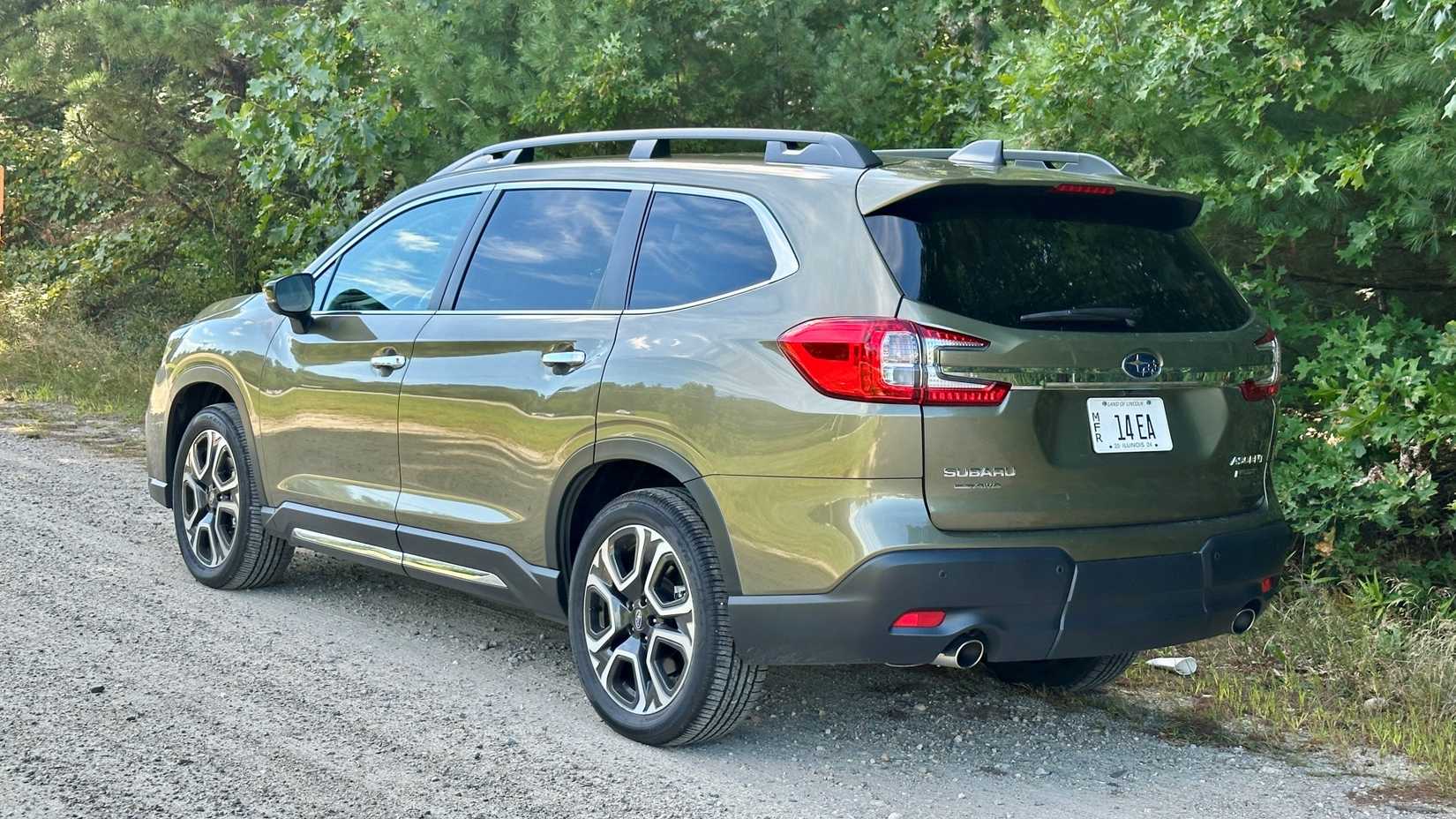 The rear quarter of the 2024 Subaru Ascent