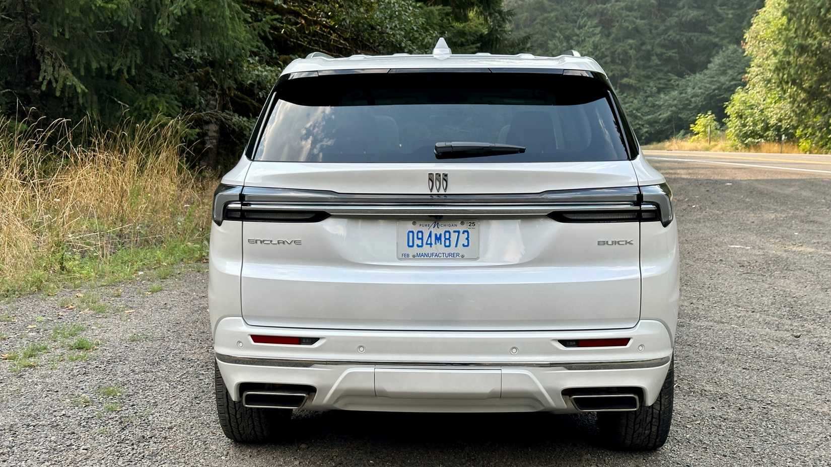 2025-buick-enclave-rear The back of the 2025 Buick Enclave