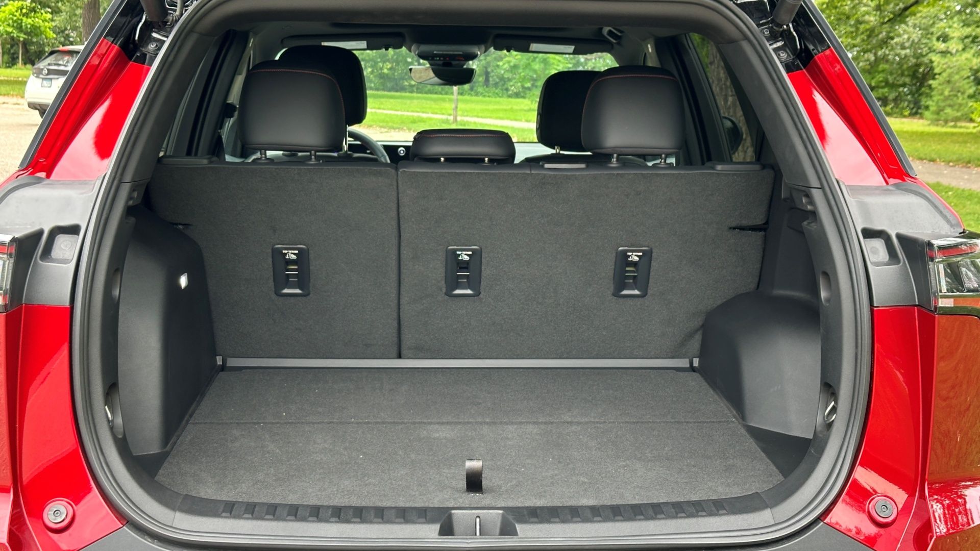 The cargo area on the 2025 Chevrolet Equinox Cargo