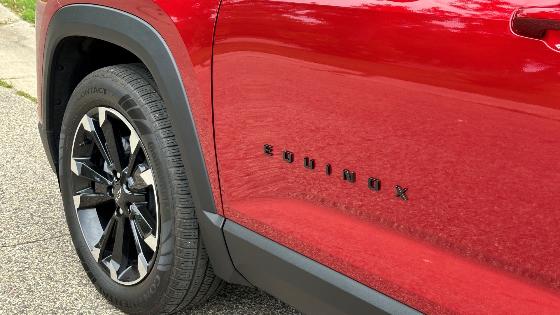 The badge on the 2025 Chevrolet Equinox