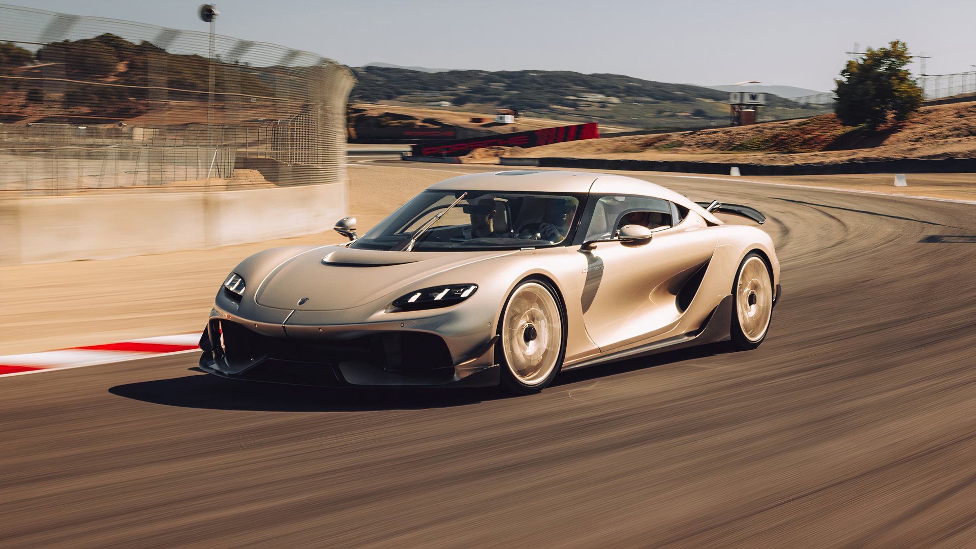 2026 Koenigsegg Gemera F10 Package at Laguna Seca Raceway