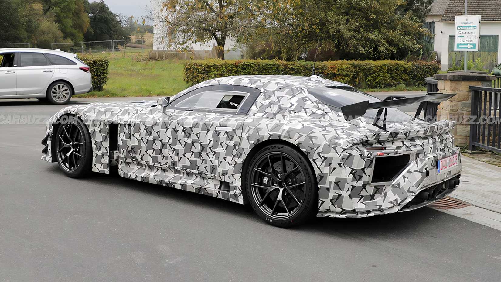 2026 Lexus LFR test rear view