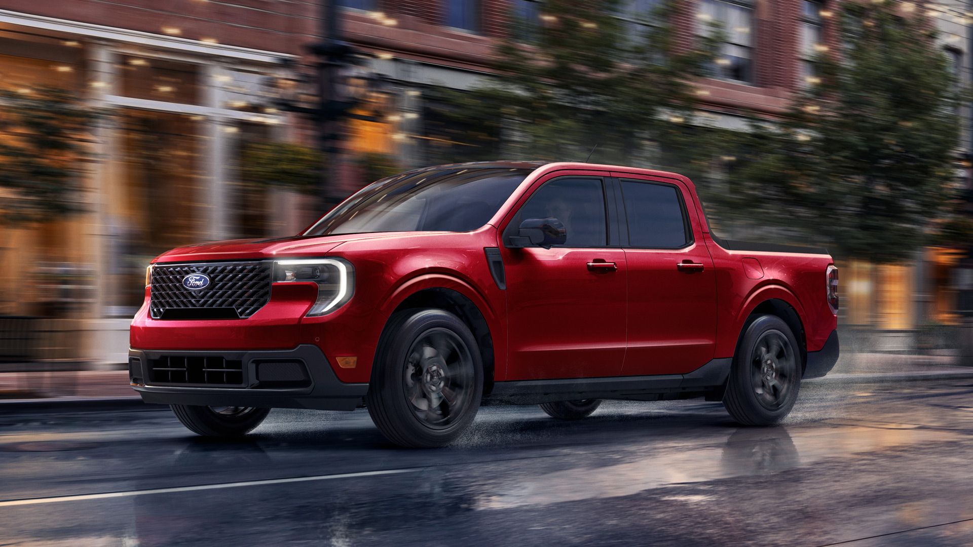 2026 Ford Maverick Lariat Front 3/4 View