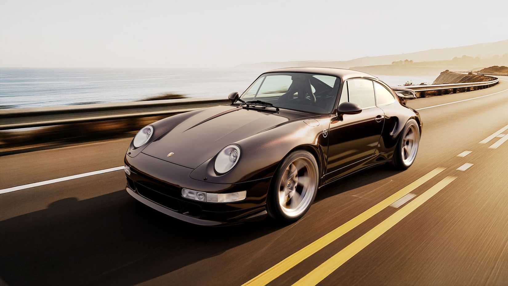 993 Porsche 911 Founders Edition By Everrati Front 3/4 View