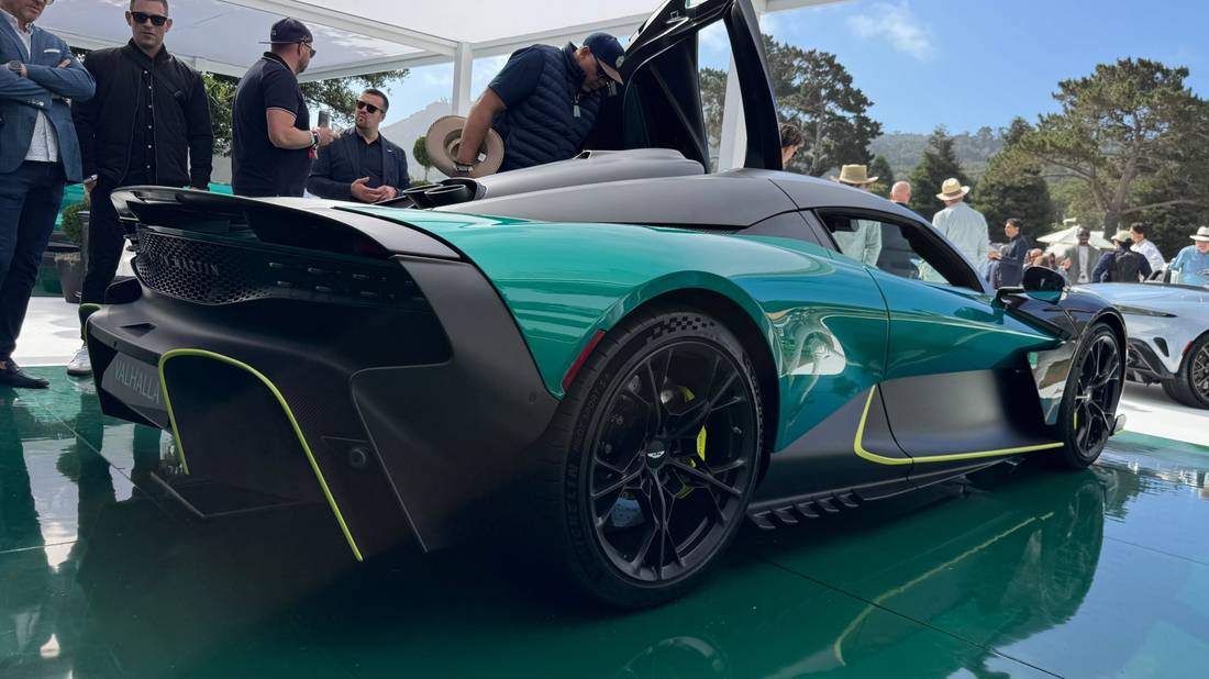 Aston Martin Valhalla at The Quail, Monterey Car Week (2)
