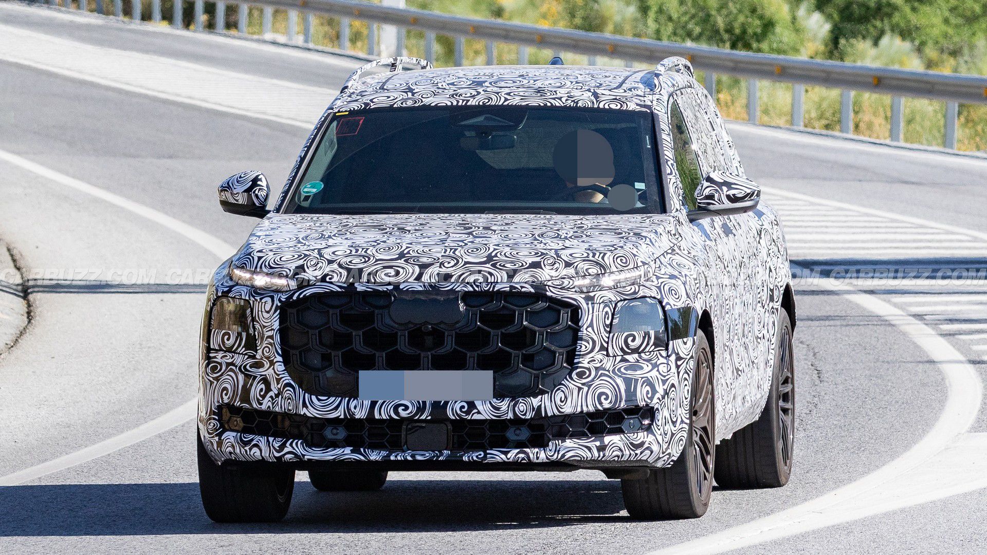 Audi Q9 Prototype Spy Photo (1)