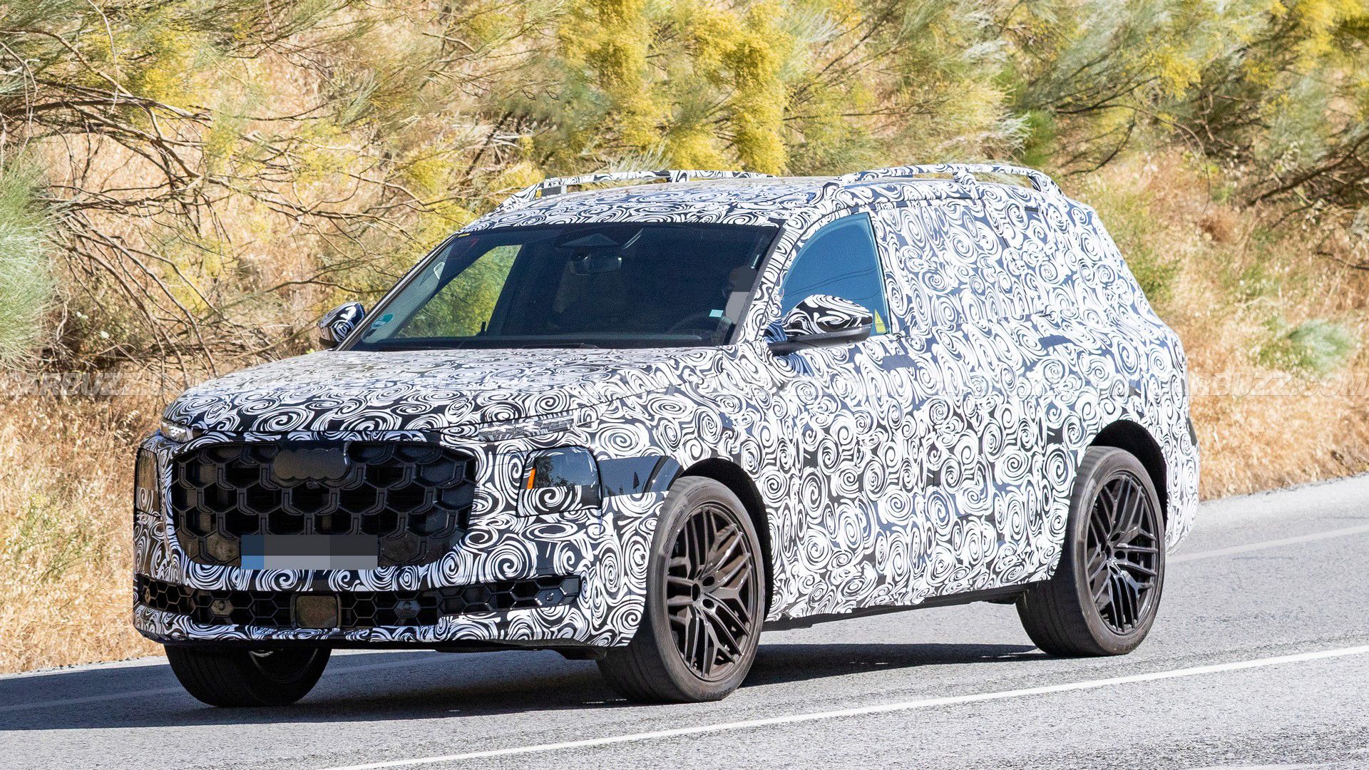 Audi Q9 Prototype Spy Photo (6)